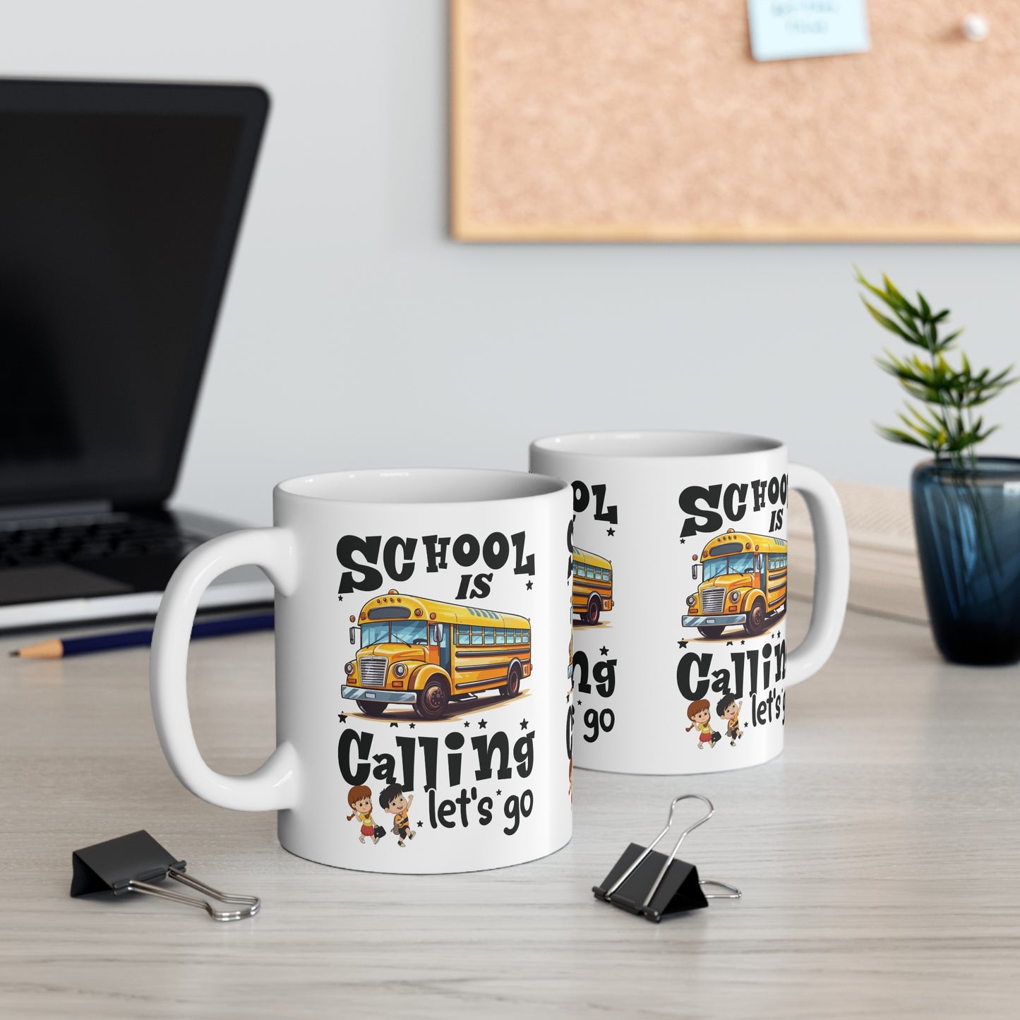 School Is calling Mug, Back To School Mug.11oz. Ready To Rule The School Mug.11oz. Ready for School Mug.