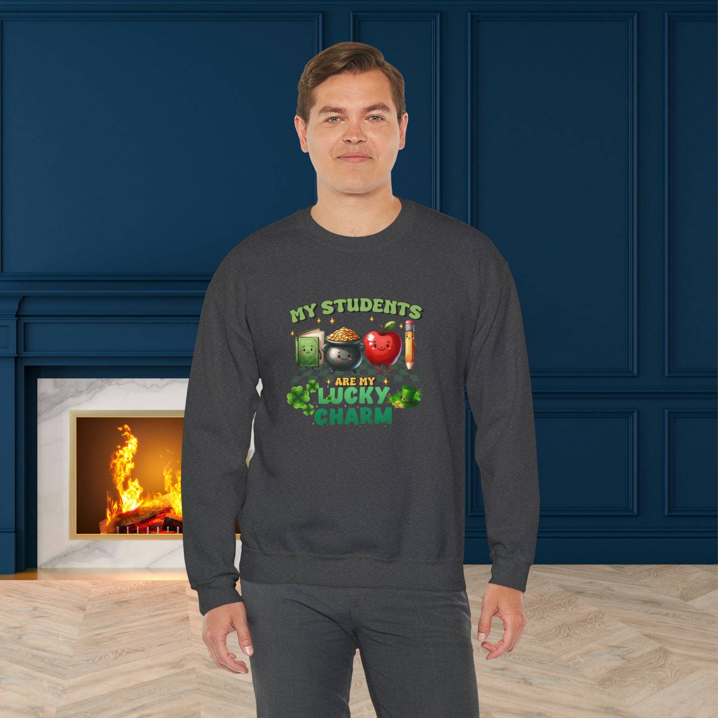 St Patrick's Day Unisex Heavy Blend™ Crewneck Sweatshirt