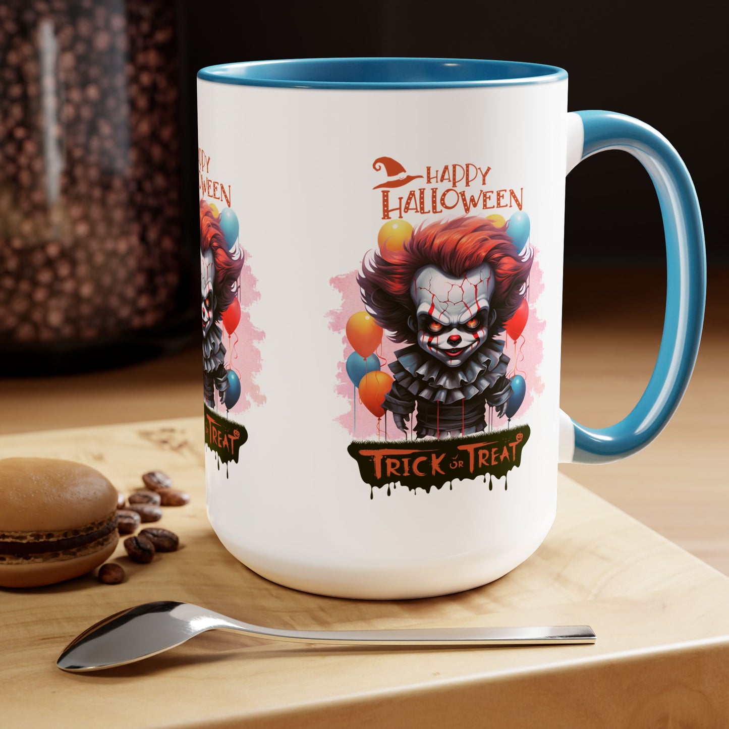 Trick or Treat Halloween Coffee Mug, Happy Halloween Coffee Mug, Ghost Halloween Coffee Mug, Spooky Season Halloween Coffee Mug.