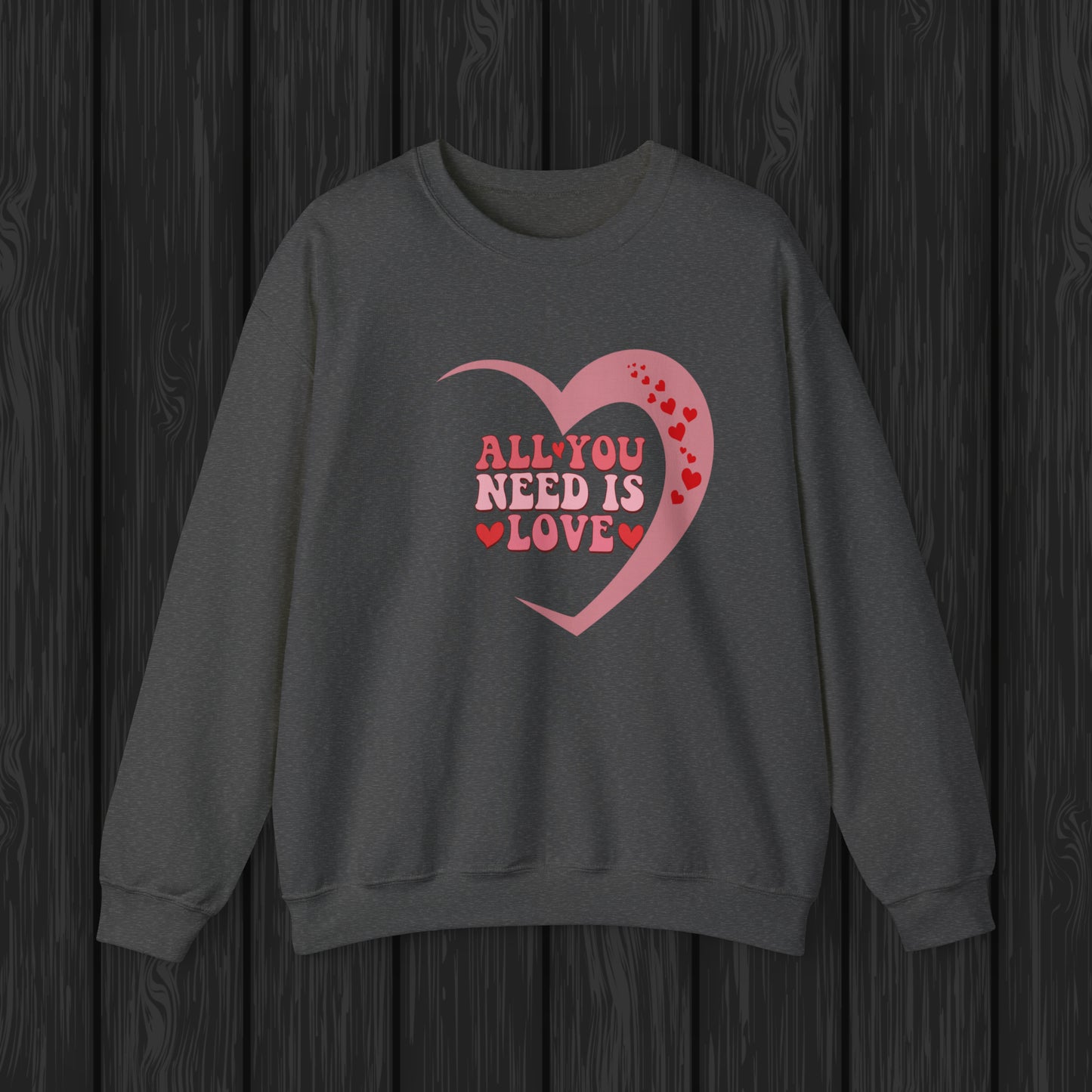 Happy valentines day Unisex Heavy Blend™ Crewneck Sweatshirt