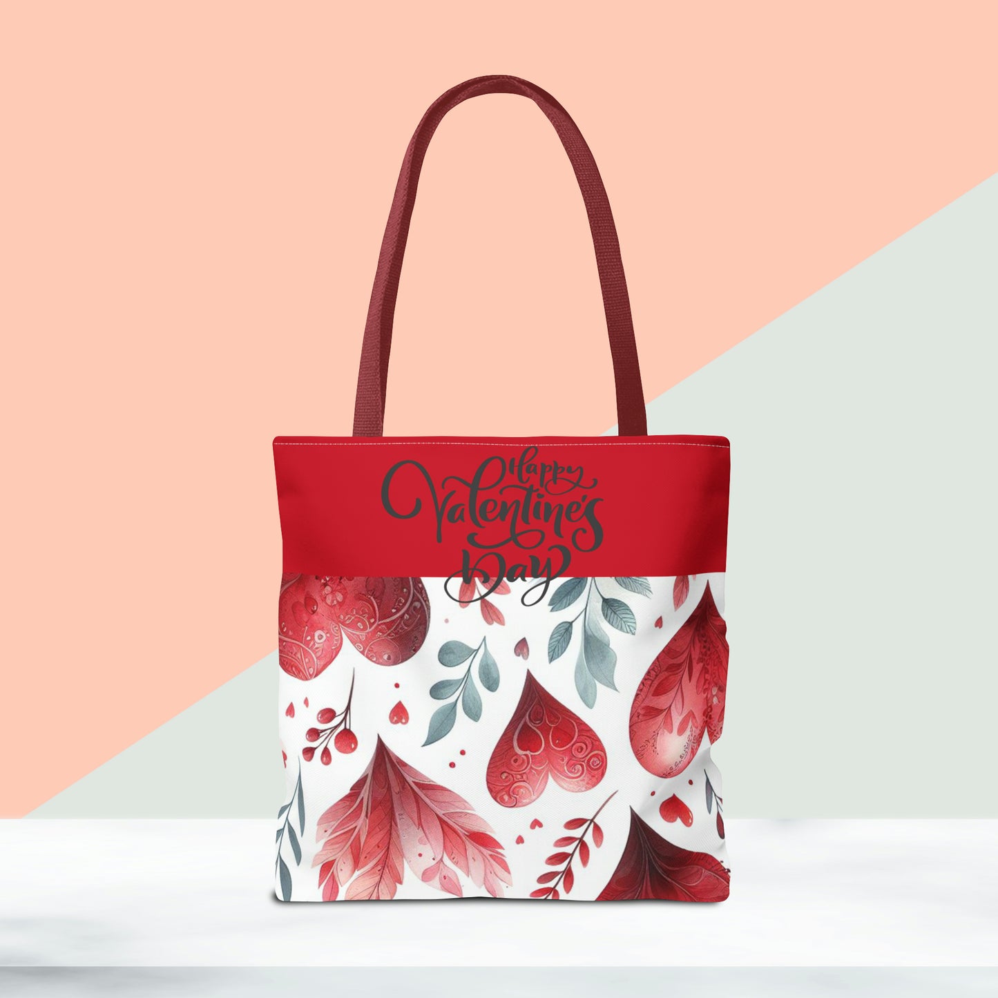 Happy Valentines Day Tote Bag