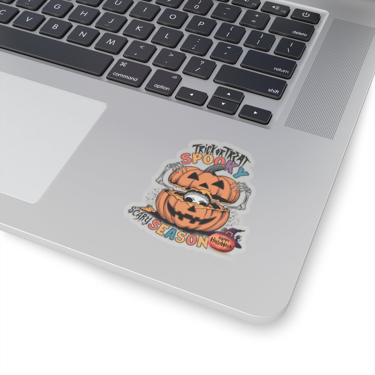 Spooky Scary Season Halloween Kiss-Cut Stickers, Cute Ghost Halloween Kiss-Cut Stickers, Happy Halloween Kiss-Cut Stickers, Spooky Season Kiss-Cut Stickers, Trick Or Treat Halloween Kiss-Cut Stickers.