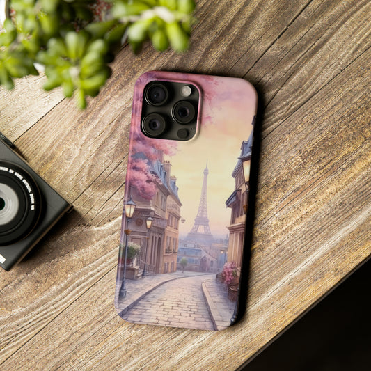 Paris Eiffel Tower IPhone 15 Phone Cases.