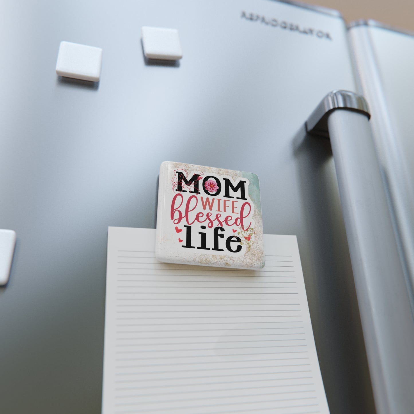 Happy Mother's Day Porcelain Magnet, Square