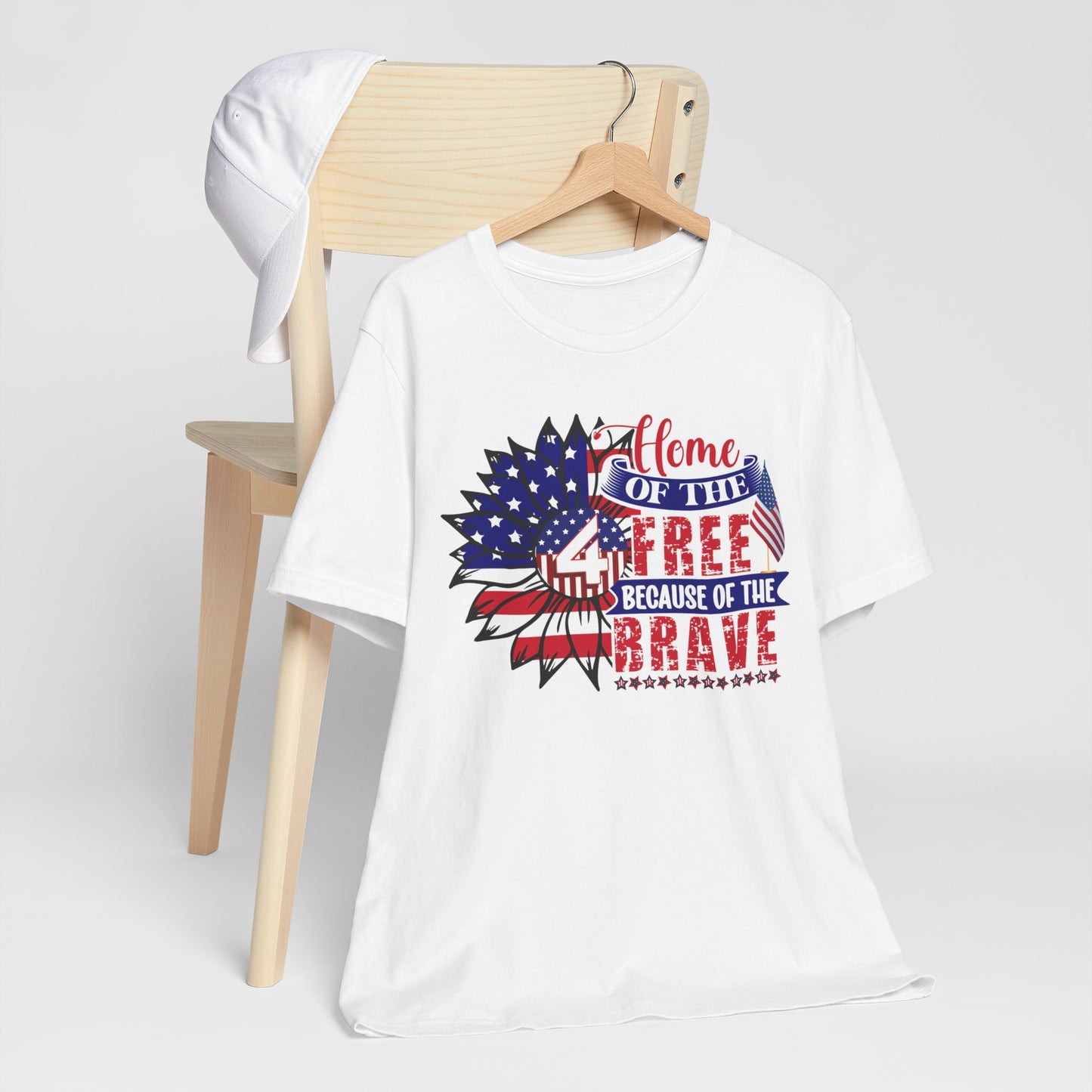 4th of July T-Shirt,  Fourth of July unisex jersey short sleeve.