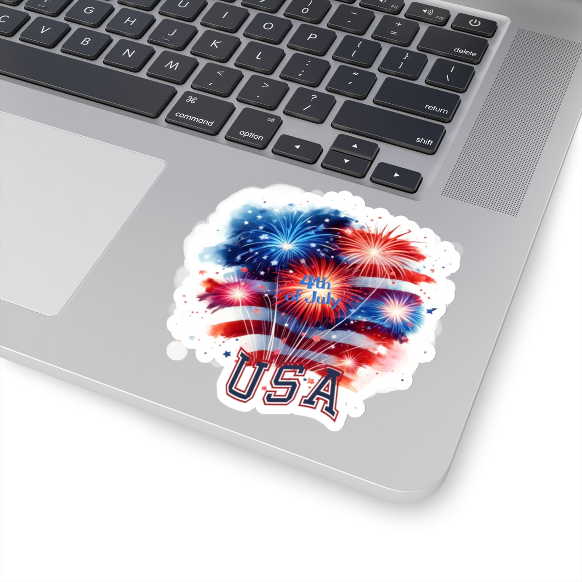 Happy 4th Of July Kiss-Cut Stickers, America, Flag, Peace Love America. Proud To Be An American, Red White Blue stickers. America Stickers.