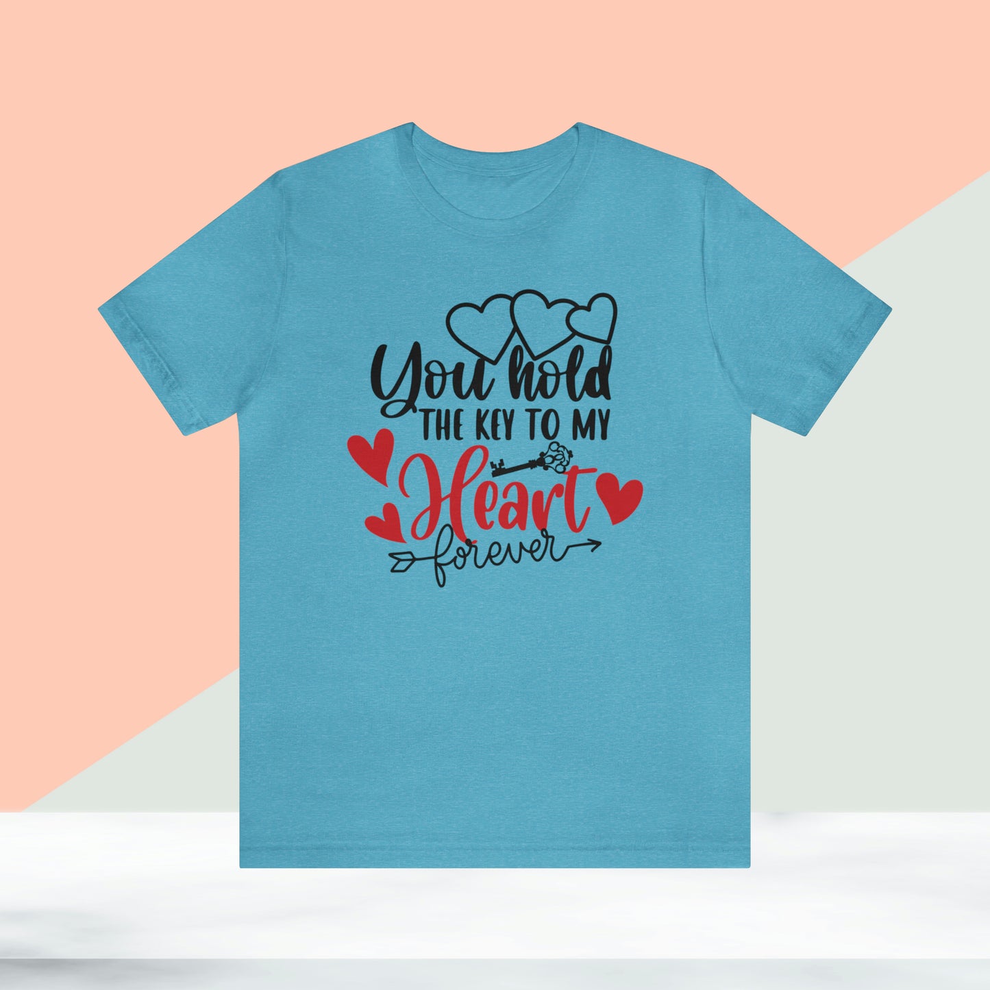 Happy valentines day Unisex Jersey Short Sleeve Tee