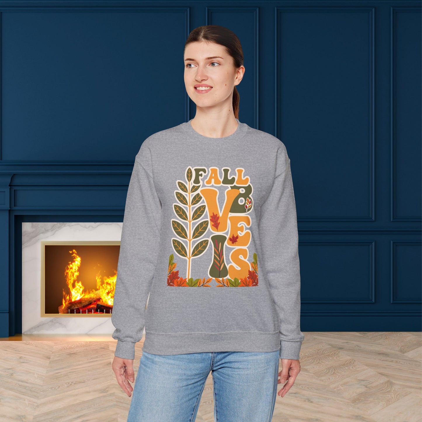 Happy Thanksgiving Turkey Sweatshirt - Unisex Heavy Blend, Happy Thanksgiving2024 Sweatshirt, Thanksgiving Gift, Festive Sweatshirt.