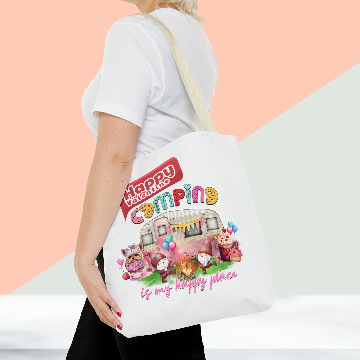 Happy Valentines Day Tote Bag