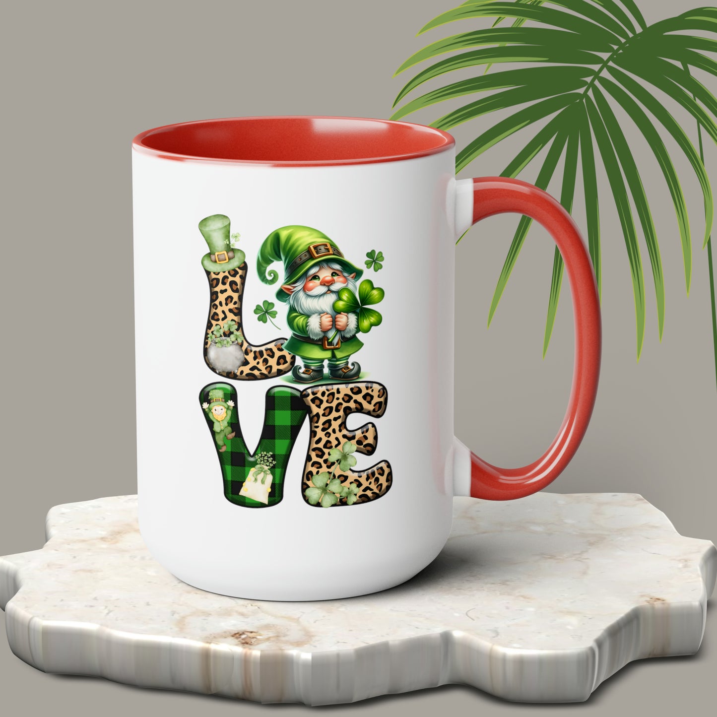 St Patrick's Day two-Tone Coffee Mugs, 15oz