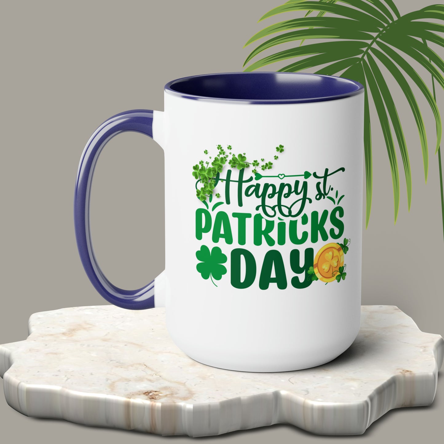 St Patrick's Day two-Tone Coffee Mugs, 15oz