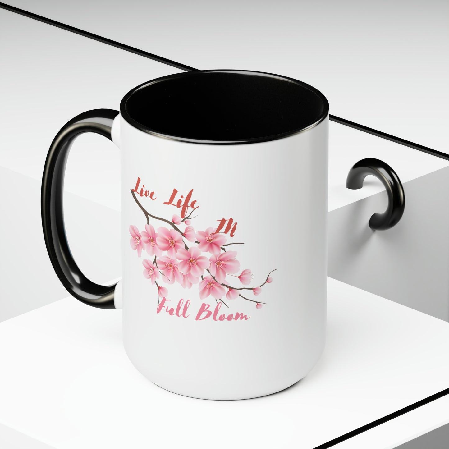 Spring two-Tone Coffee Mugs, 15oz