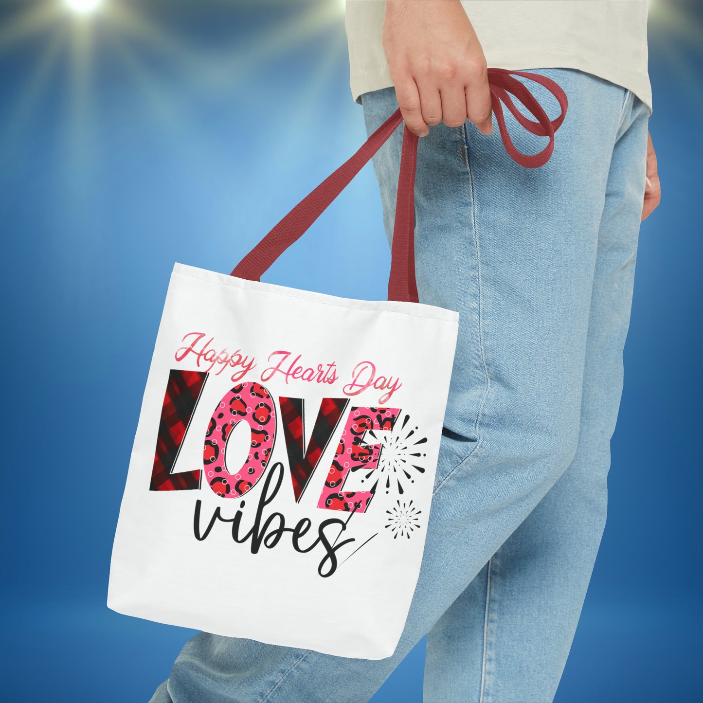 Happy Valentines Day Tote Bag