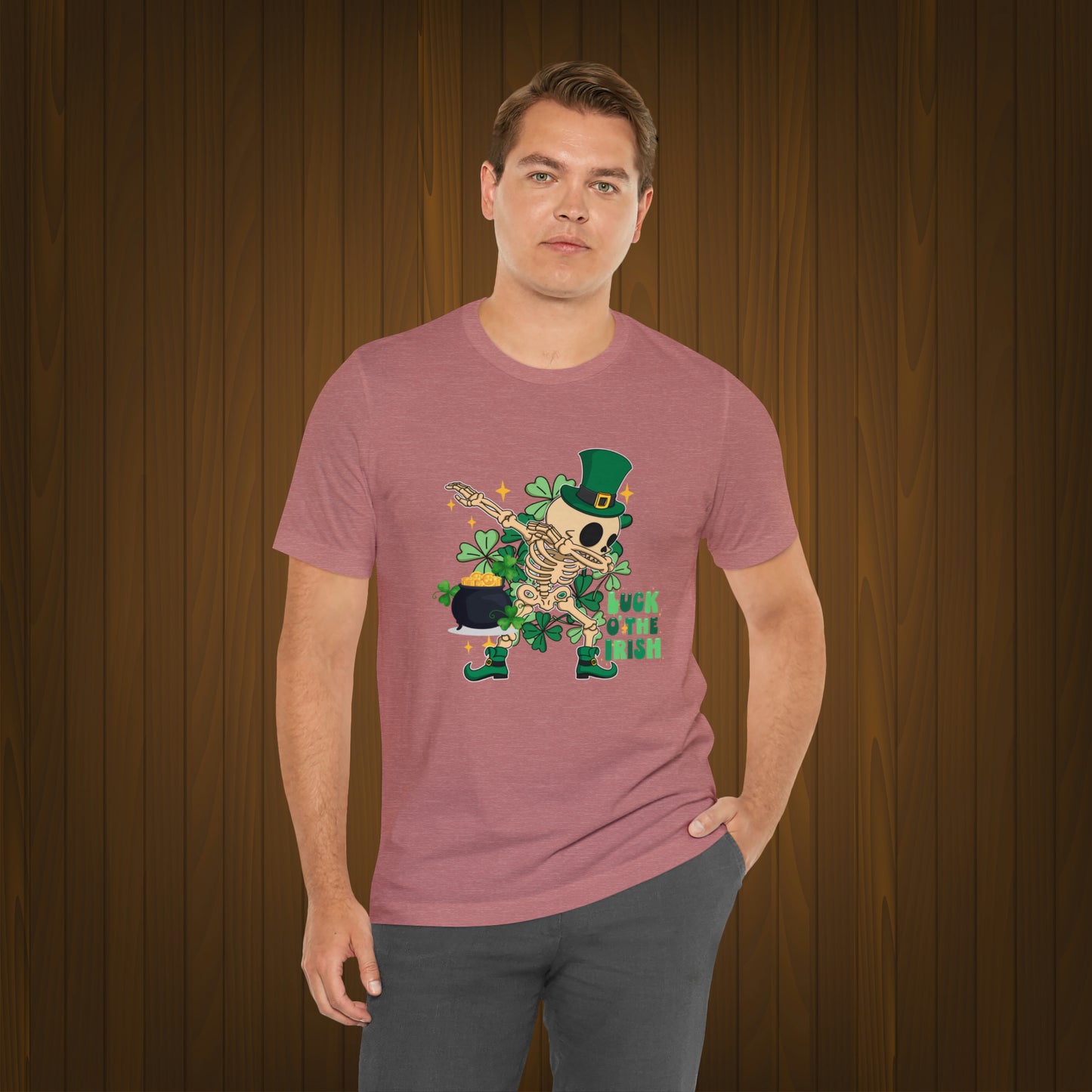 St Patrick's Day Unisex Jersey Short Sleeve Tee