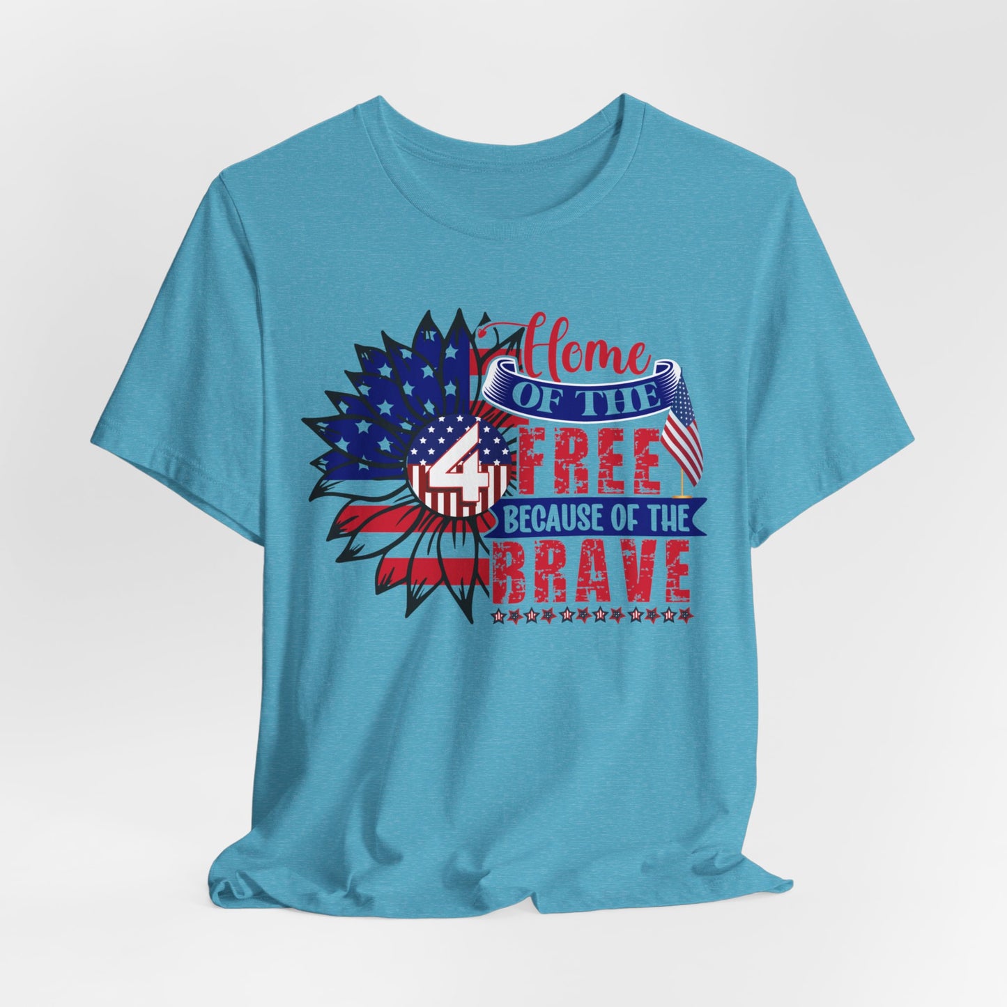 4th of July T-Shirt,  Fourth of July unisex jersey short sleeve.