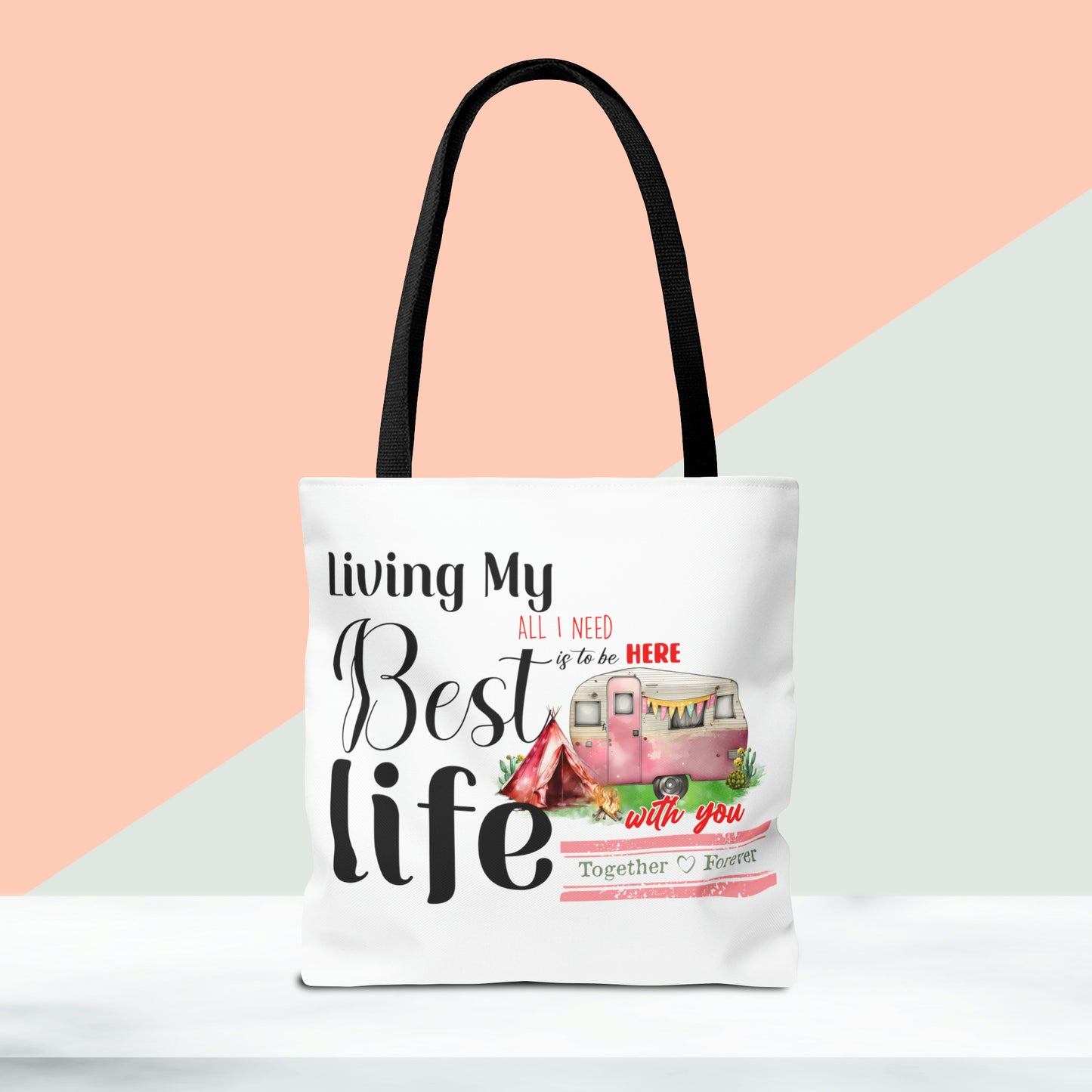 Happy Valentines Day Tote Bag