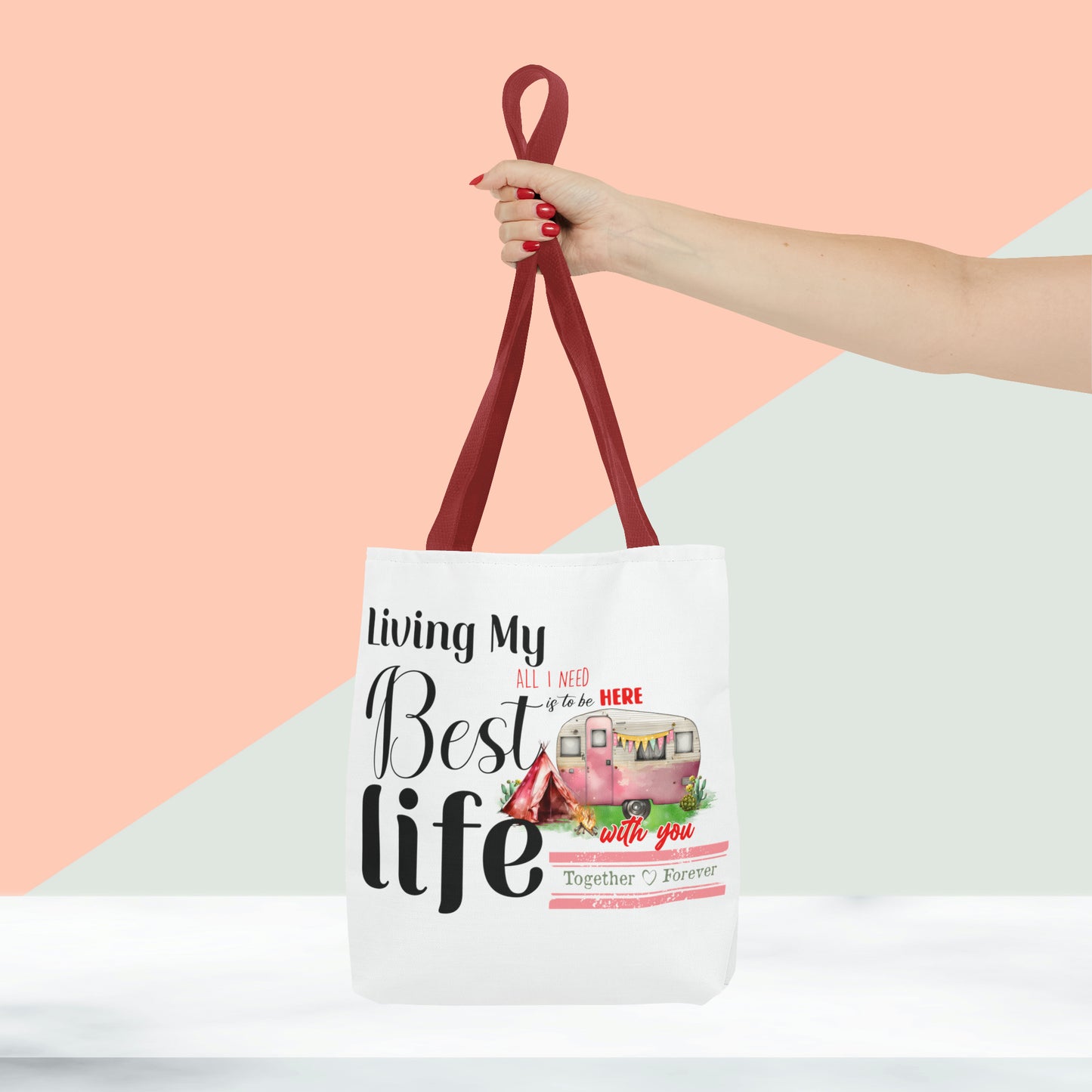 Happy Valentines Day Tote Bag