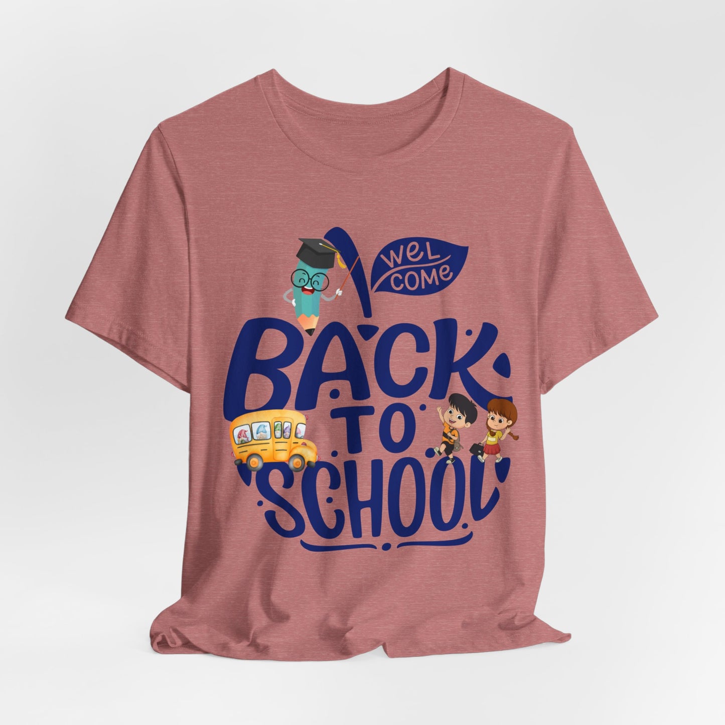 Welcome Back To School T-Shirt, Teacher T-Shirt, Teacher Back To school unisex jersey short sleeve.First Day Vibes T-Shirt.