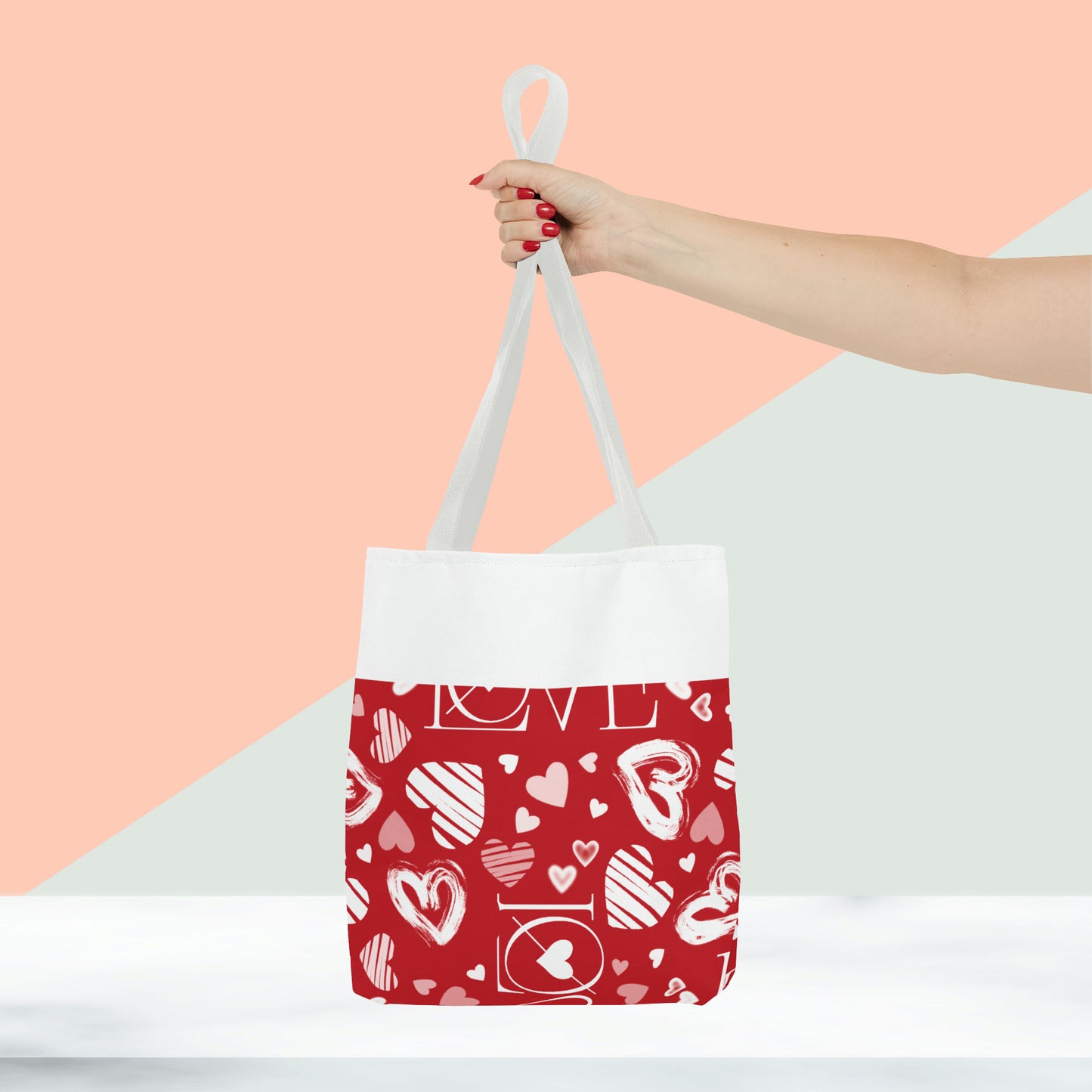 Happy Valentines Day Tote Bag