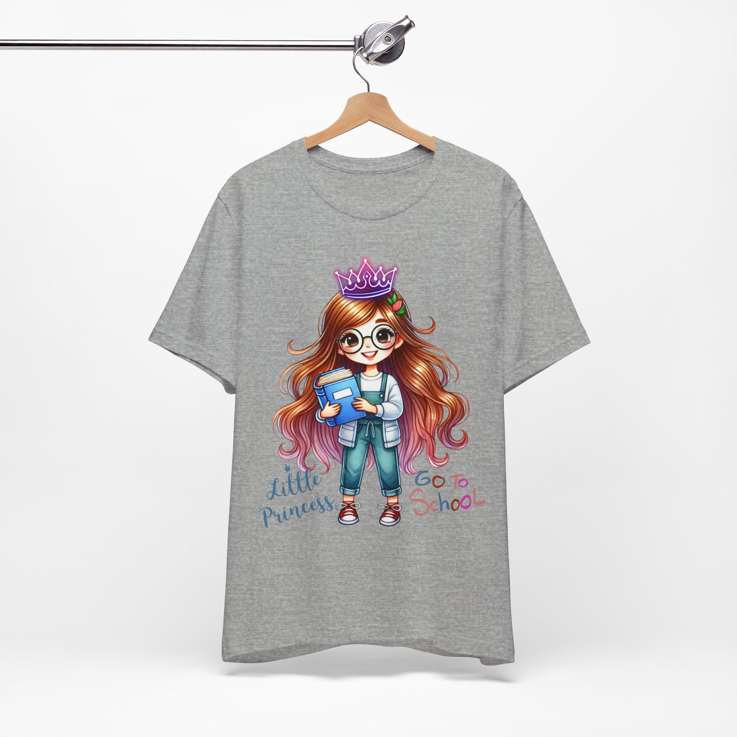 Little Princess T-Shirt, Teach Love Inspire Teacher Shirt, Teacher Back To school unisex jersey short sleeve.First Day Vibes T-Shirt.