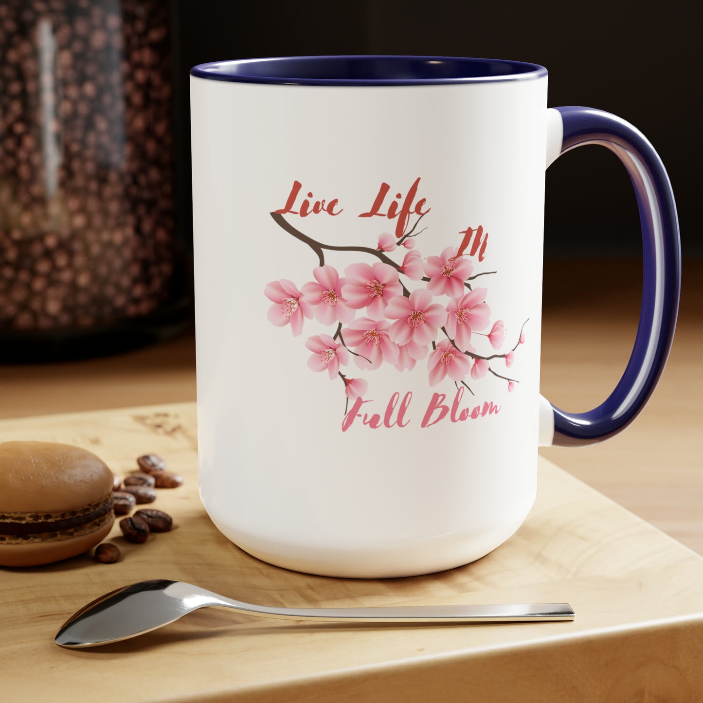 Spring two-Tone Coffee Mugs, 15oz