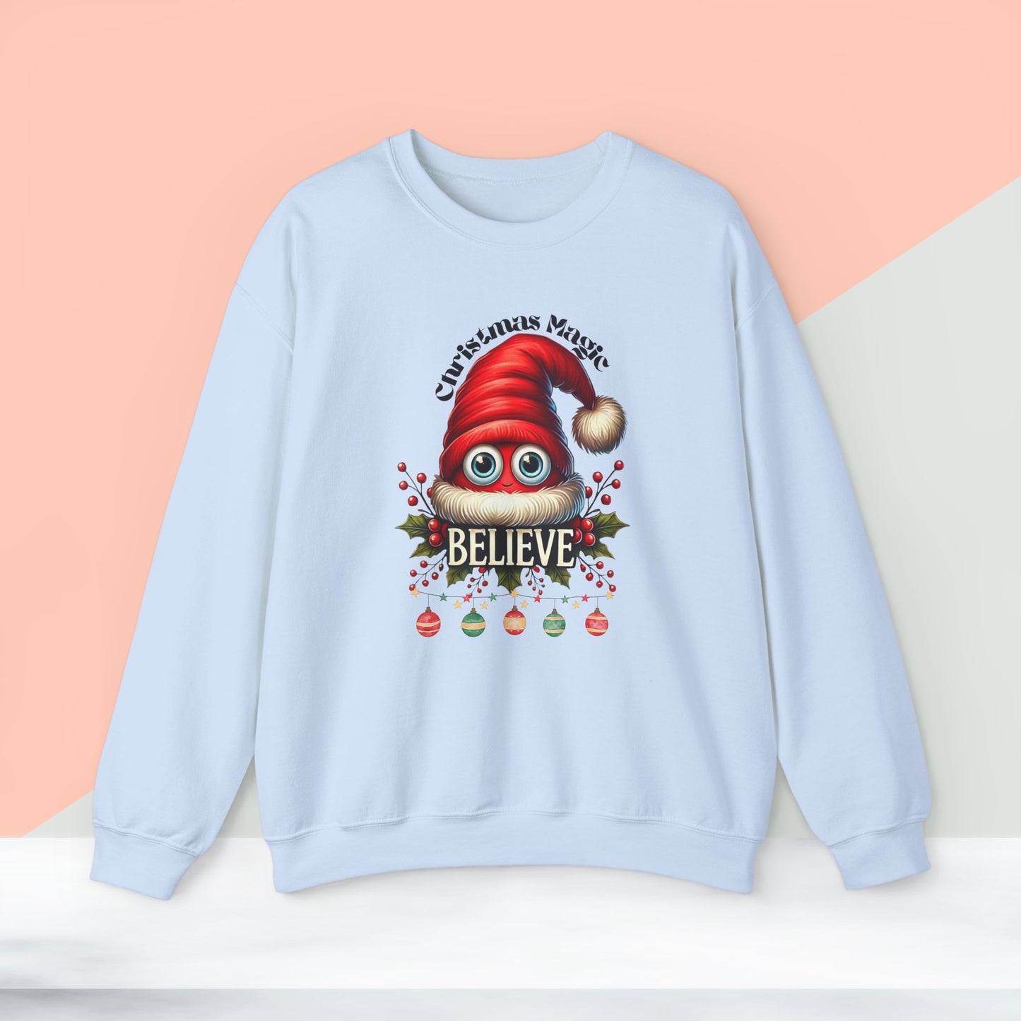 Christmas Magic Christmas Sweatshirt - Unisex Heavy Blend, Merry Christmas, Festive, Christmas Gift, Crewneck, merry Christmas Sweatshirt, Christmas Sweatshirt  Christmas Gift, Festive Sweatshirt.