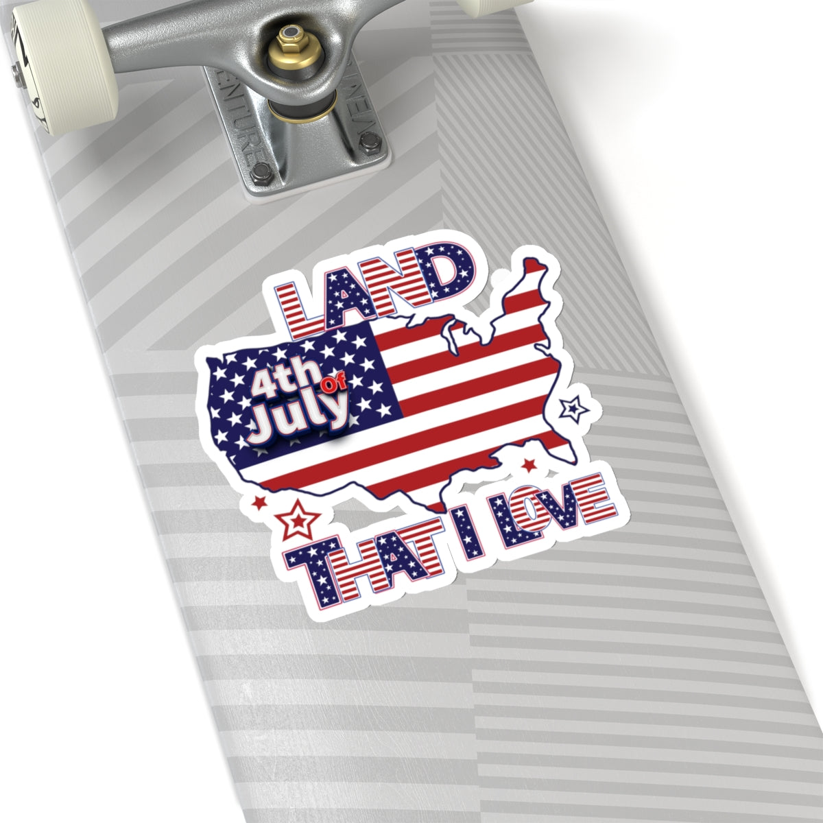 Happy 4th Of July Kiss-Cut Stickers, America, Flag, Peace Love America. Proud To Be An American, Red White Blue stickers. God  Bless America Stickers.