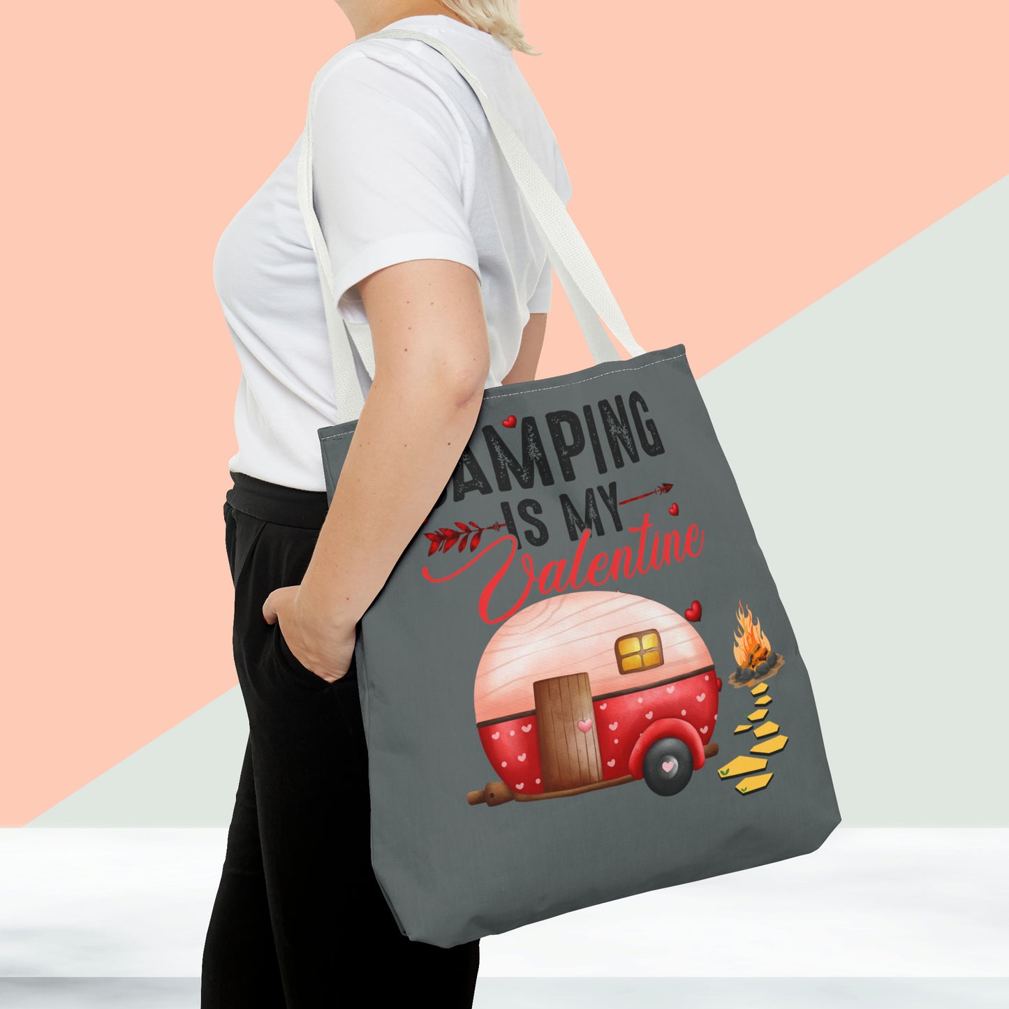 Happy Valentines Day Tote Bag