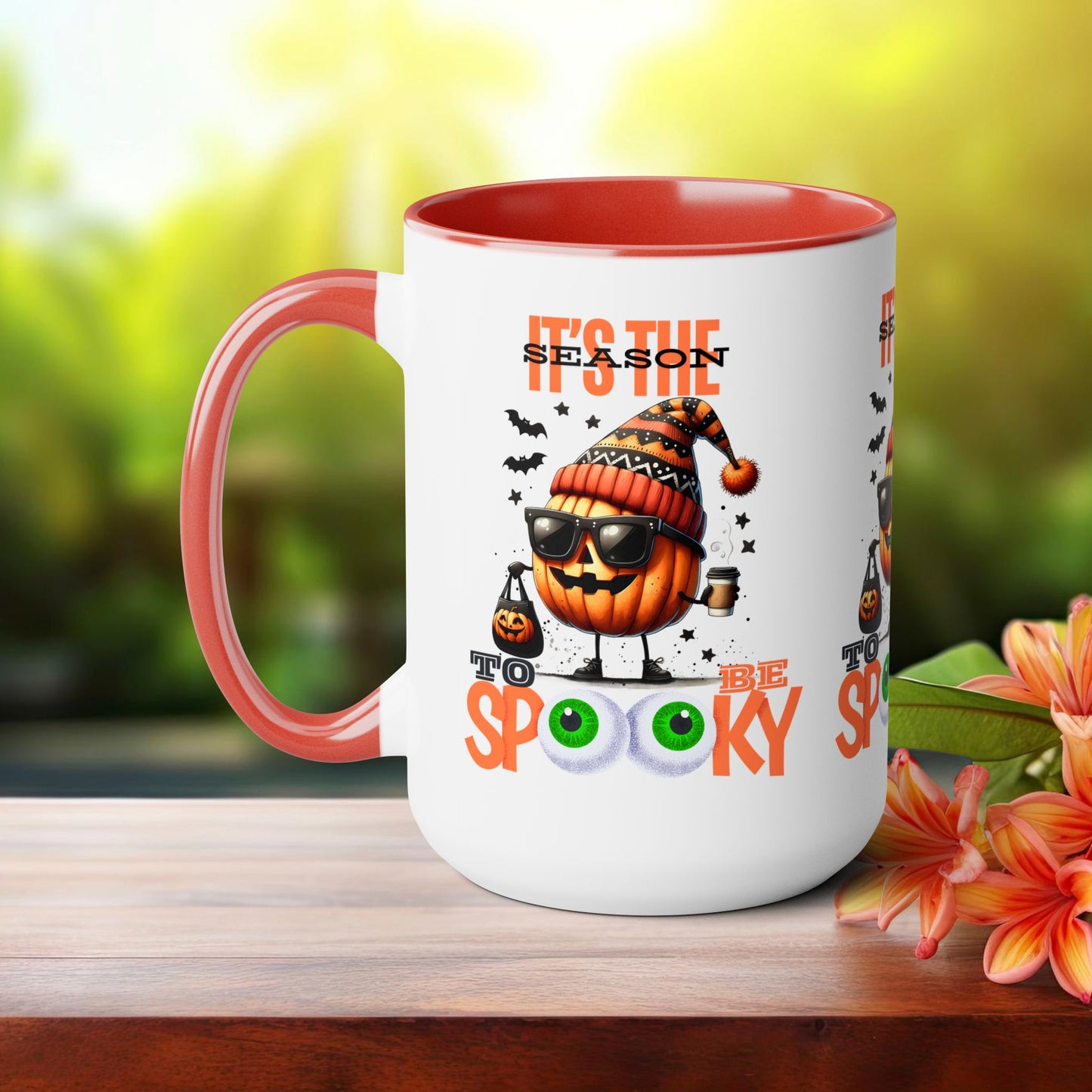 It's The Season To Be Spooky Halloween Coffee Mug,  Let's Go Halloween Coffee Mug, Trick or Treat Halloween Coffee Mug, Cute Skeleton Coffee Mug, Spooky Season Halloween Coffee Mug.