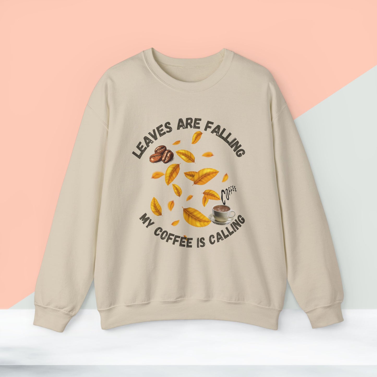 Leaves Are Falling Sweatshirt, HappyThanksgiving Sweatshirt - Unisex Heavy Blend, Happy Thanksgiving2024 Sweatshirt, Thanksgiving Gift, Festive Sweatshirt.