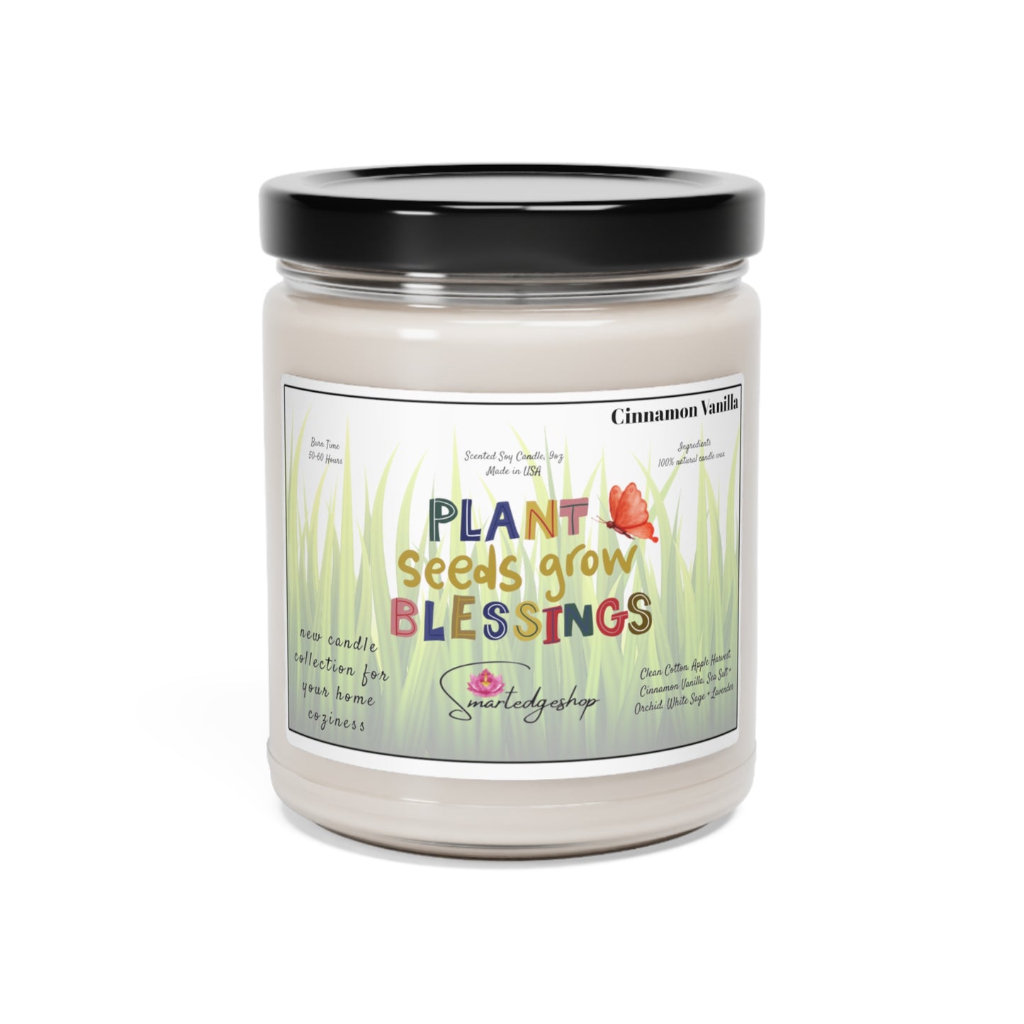 Spring Time Scented Soy Candle, 9oz