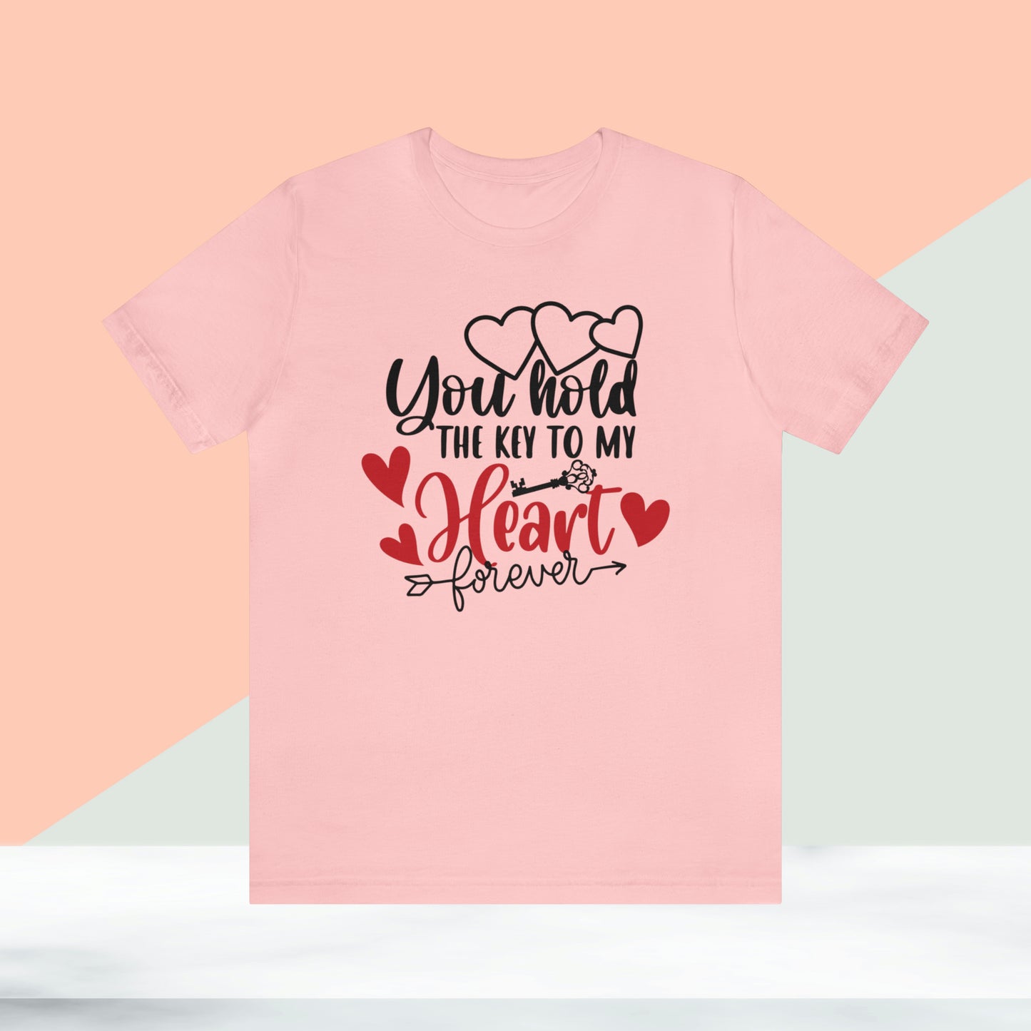 Happy valentines day Unisex Jersey Short Sleeve Tee