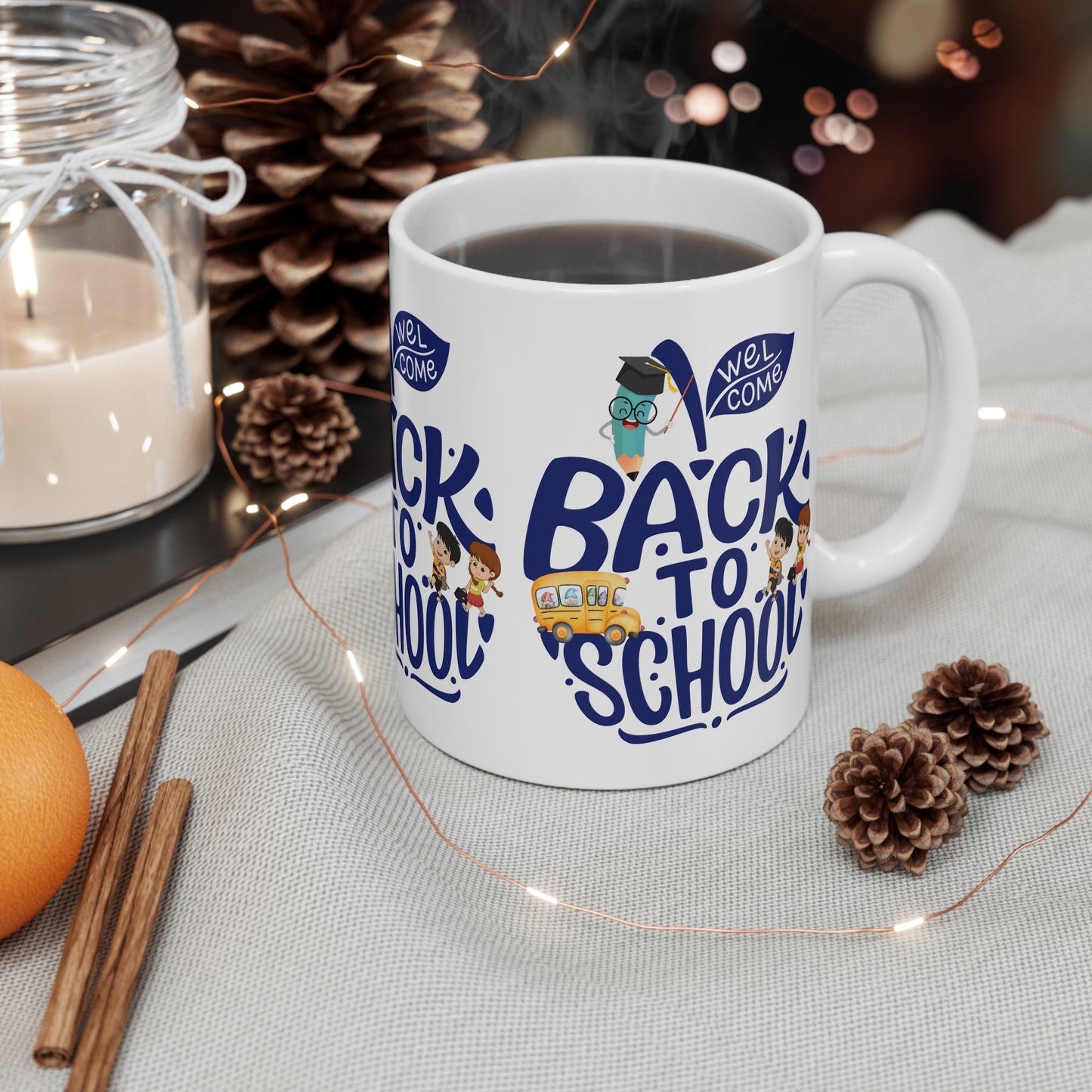 Back To School Mug.11oz. Ready To Rule The School Mug.11oz,  First Day Vibes Mug.