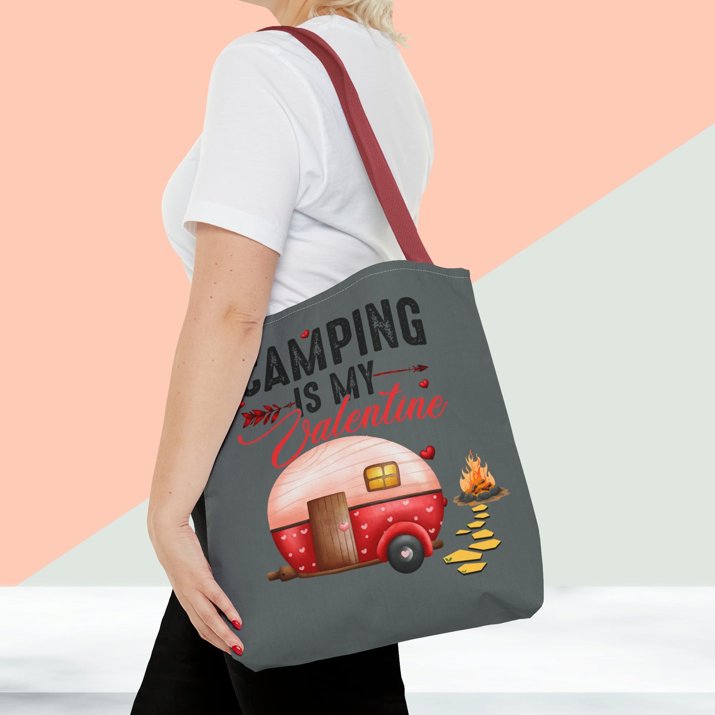 Happy Valentines Day Tote Bag