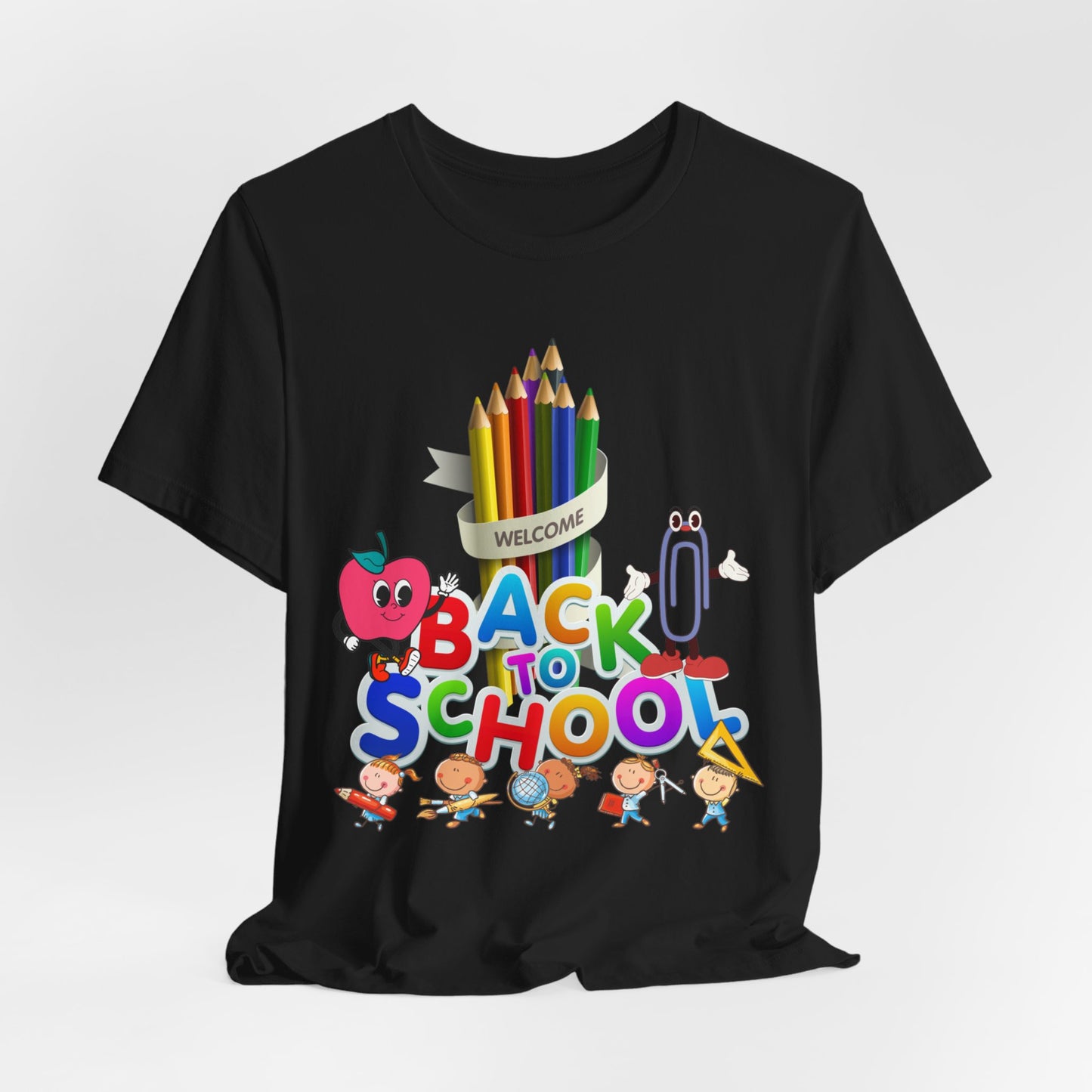 Welcome Back To School T-Shirt, Teacher T-Shirt, Teacher Back To school unisex jersey short sleeve.First Day Vibes T-Shirt.