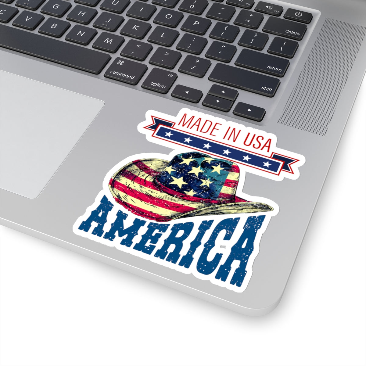 Happy 4th Of July Kiss-Cut Stickers, America, Flag, Peace Love America. Proud To Be An American, Red White Blue stickers. United Fourth of July Stickers.