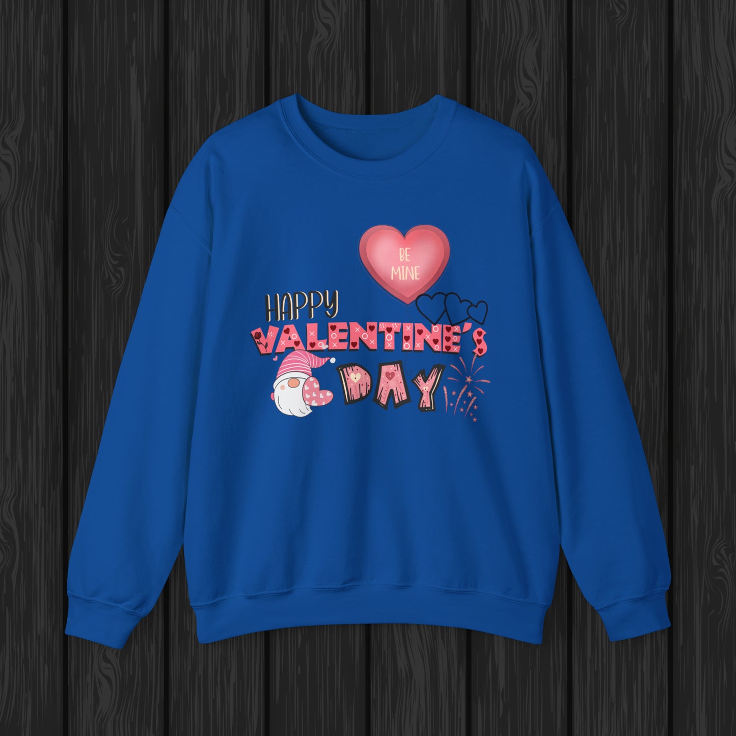 Happy valentines day Unisex Heavy Blend™ Crewneck Sweatshirt