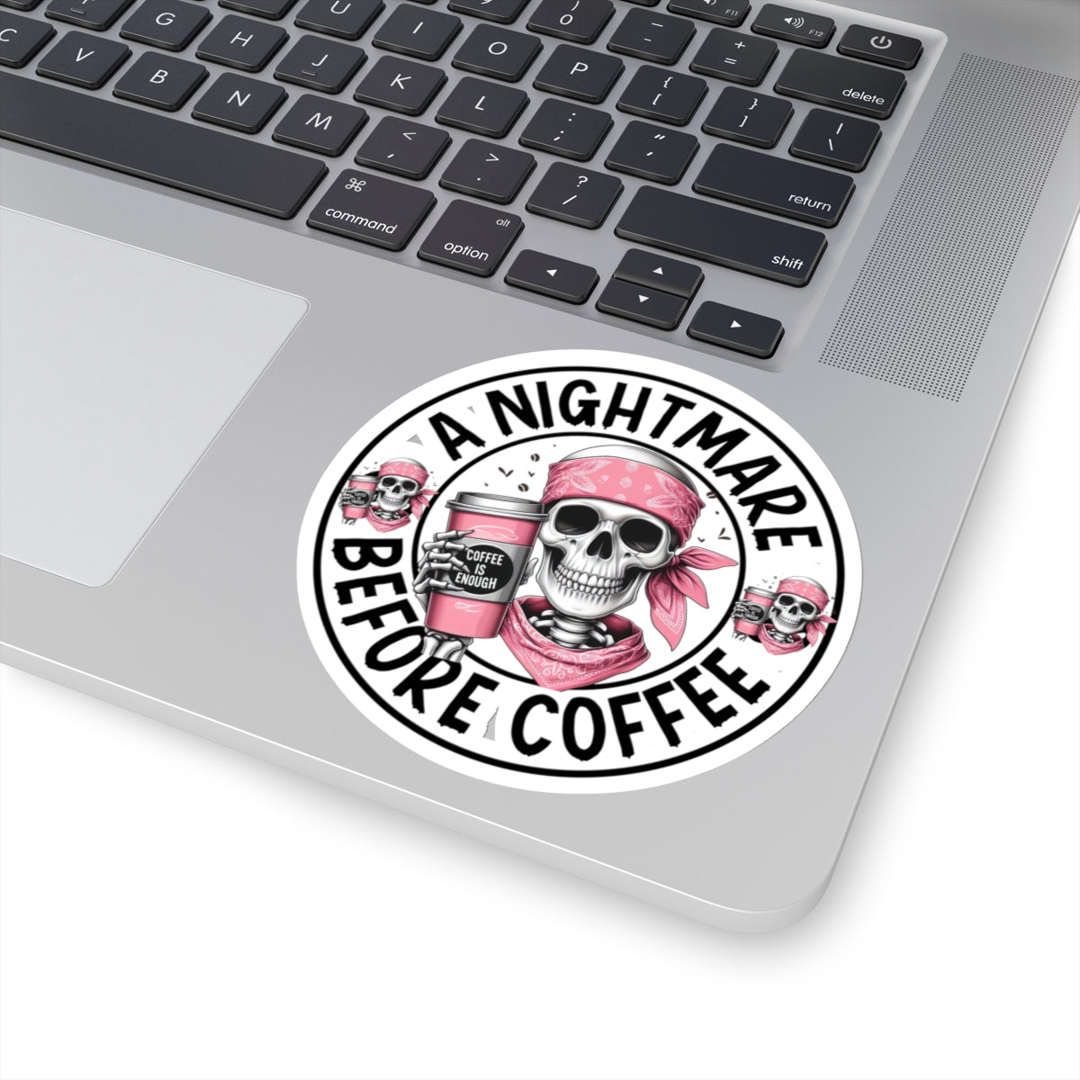 A Nightmare Before Coffee Halloween Kiss-Cut Stickers, Cute Ghost Halloween Kiss-Cut Stickers, Happy Halloween Kiss-Cut Stickers, Spooky Season Kiss-Cut Stickers, Trick Or Treat Halloween Kiss-Cut Stickers.