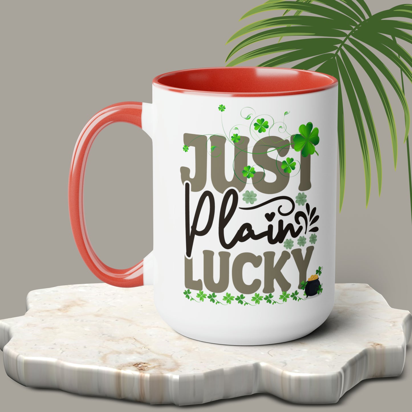 St Patrick's Day two-Tone Coffee Mugs, 15oz