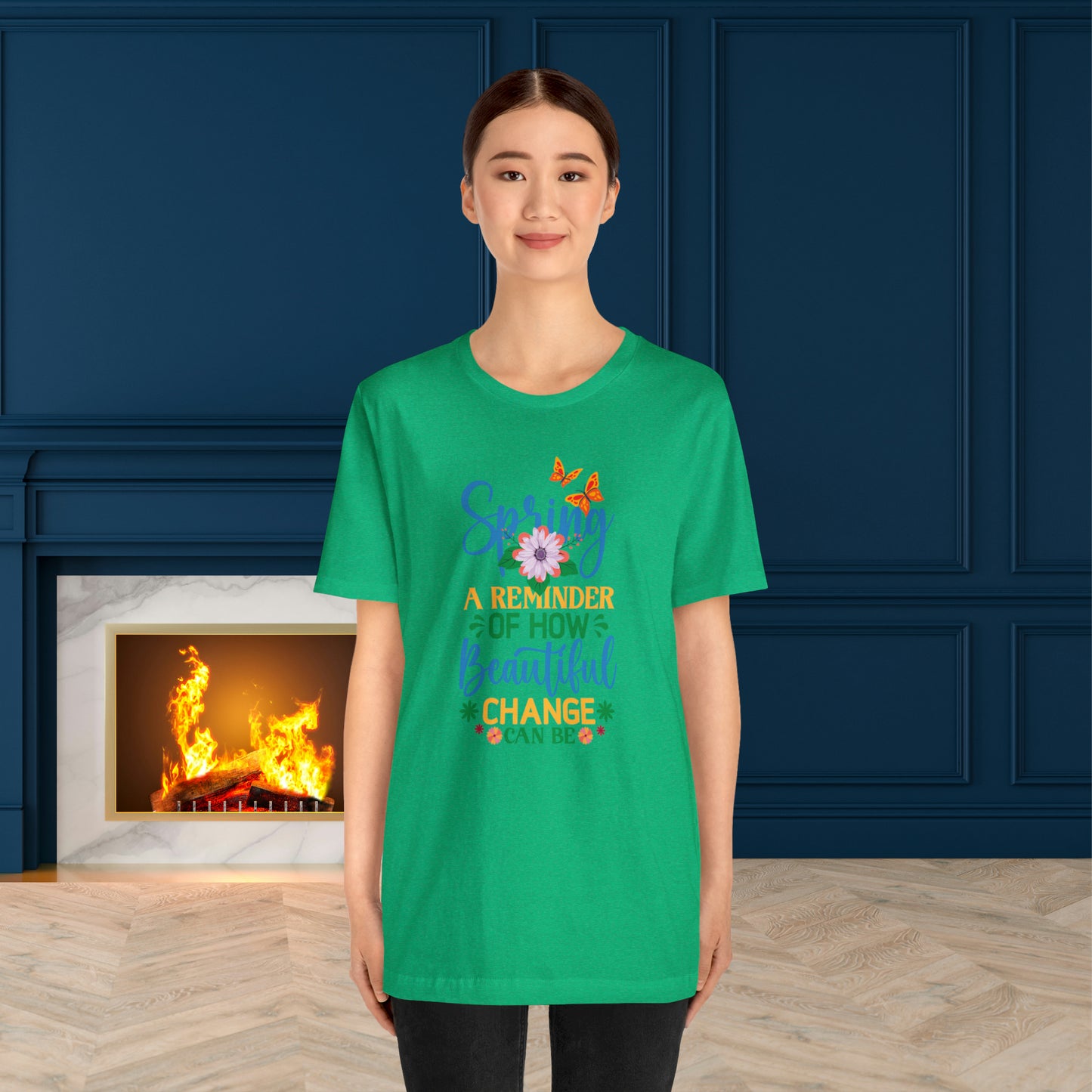 Spring Beautiful Change Unisex T-shirt, Spring Trendy Shirt.