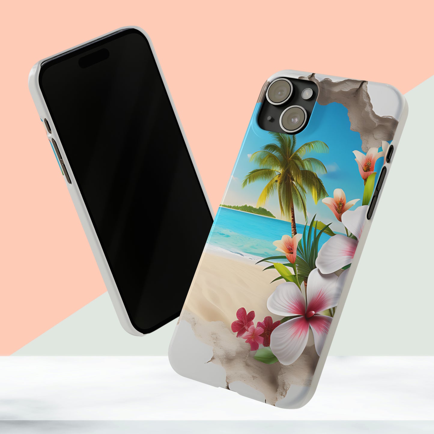 3d Landscape iPhone 15 Phone Cases