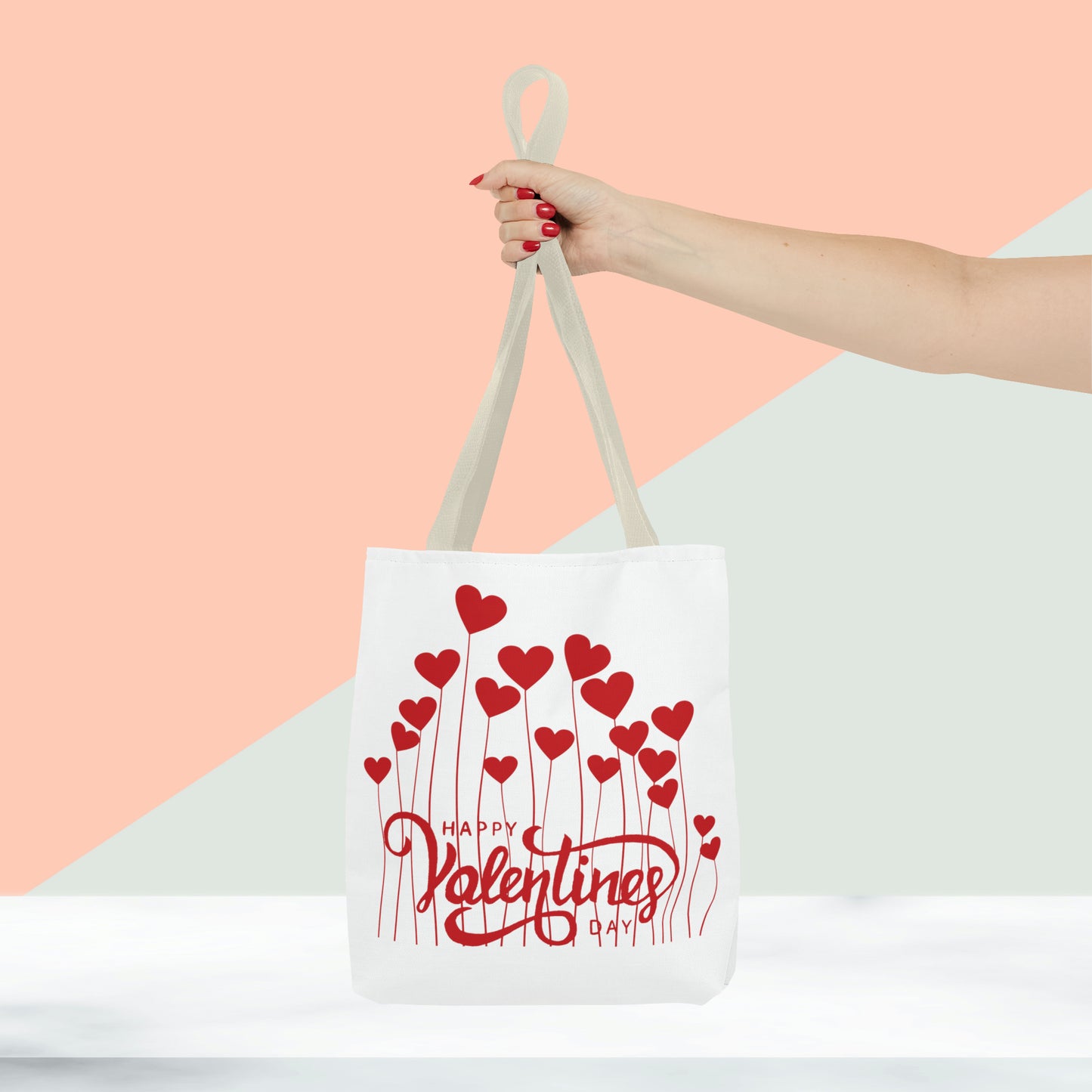 Happy Valentines Day Tote Bag