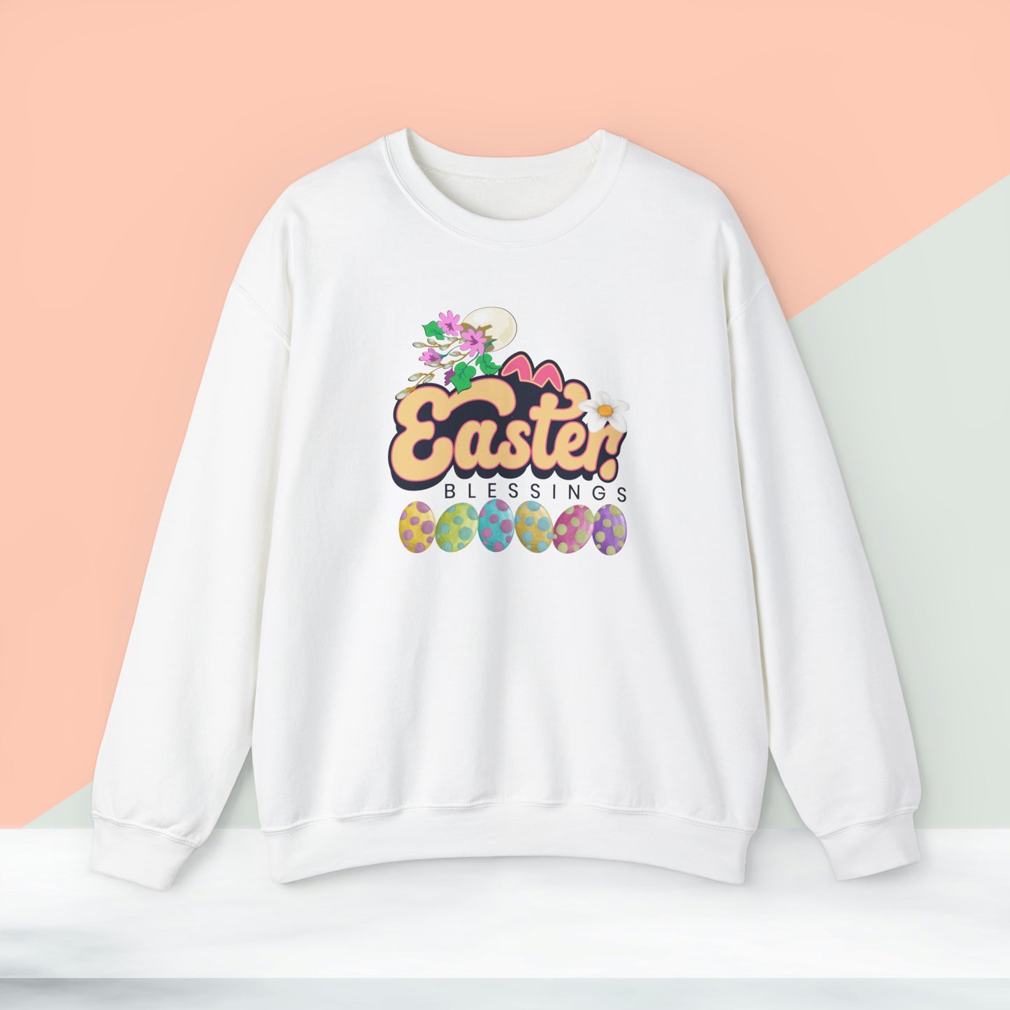 Easter Blessings Unisex Crewneck Sweatshirt