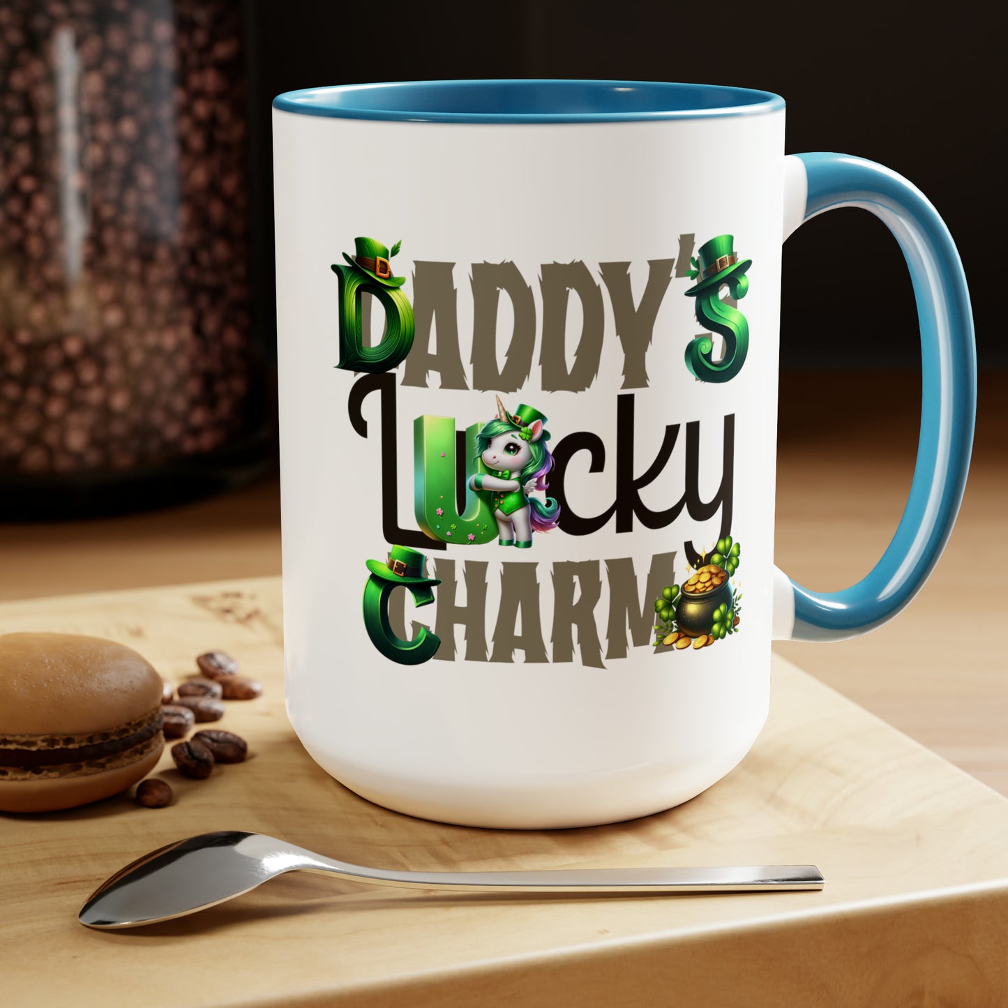 St Patrick's Day two-Tone Coffee Mugs, 15oz