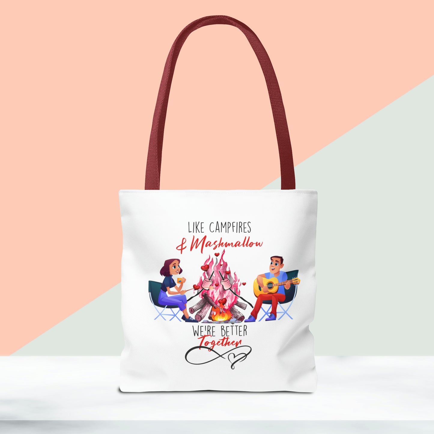 Happy Valentines Day Tote Bag