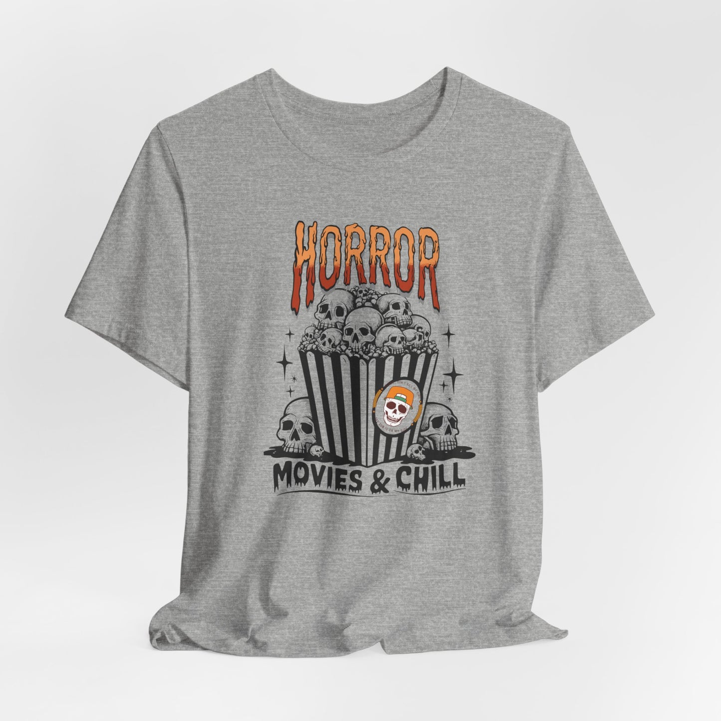 Horror Movies & Chill T-shirt, Happy Halloween T-shirt, Trick Or Treat T-shirt, Halloween T-shirt, Cool Halloween T-shirt, Spooky T-shirt,