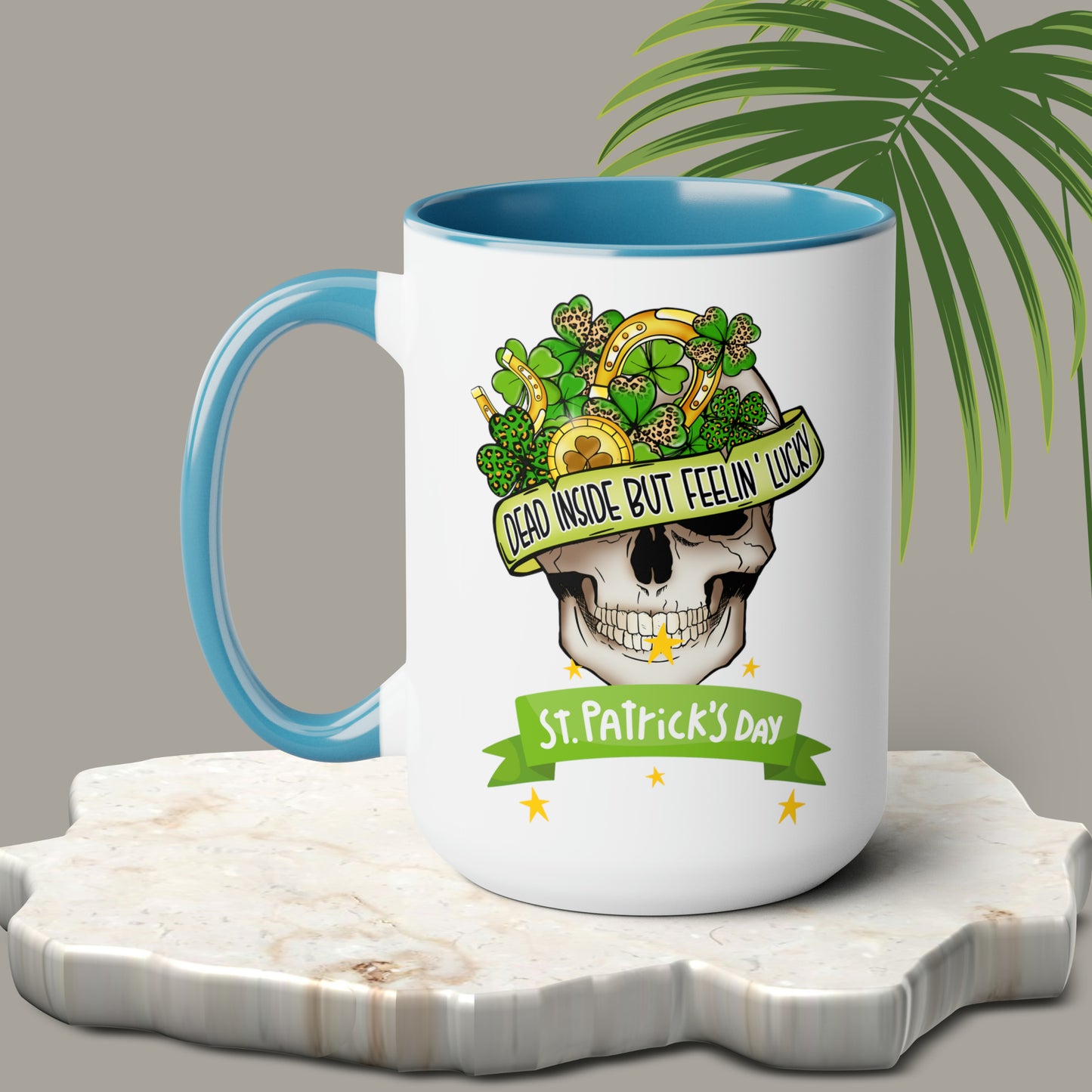 St Patrick's Day two-Tone Coffee Mugs, 15oz