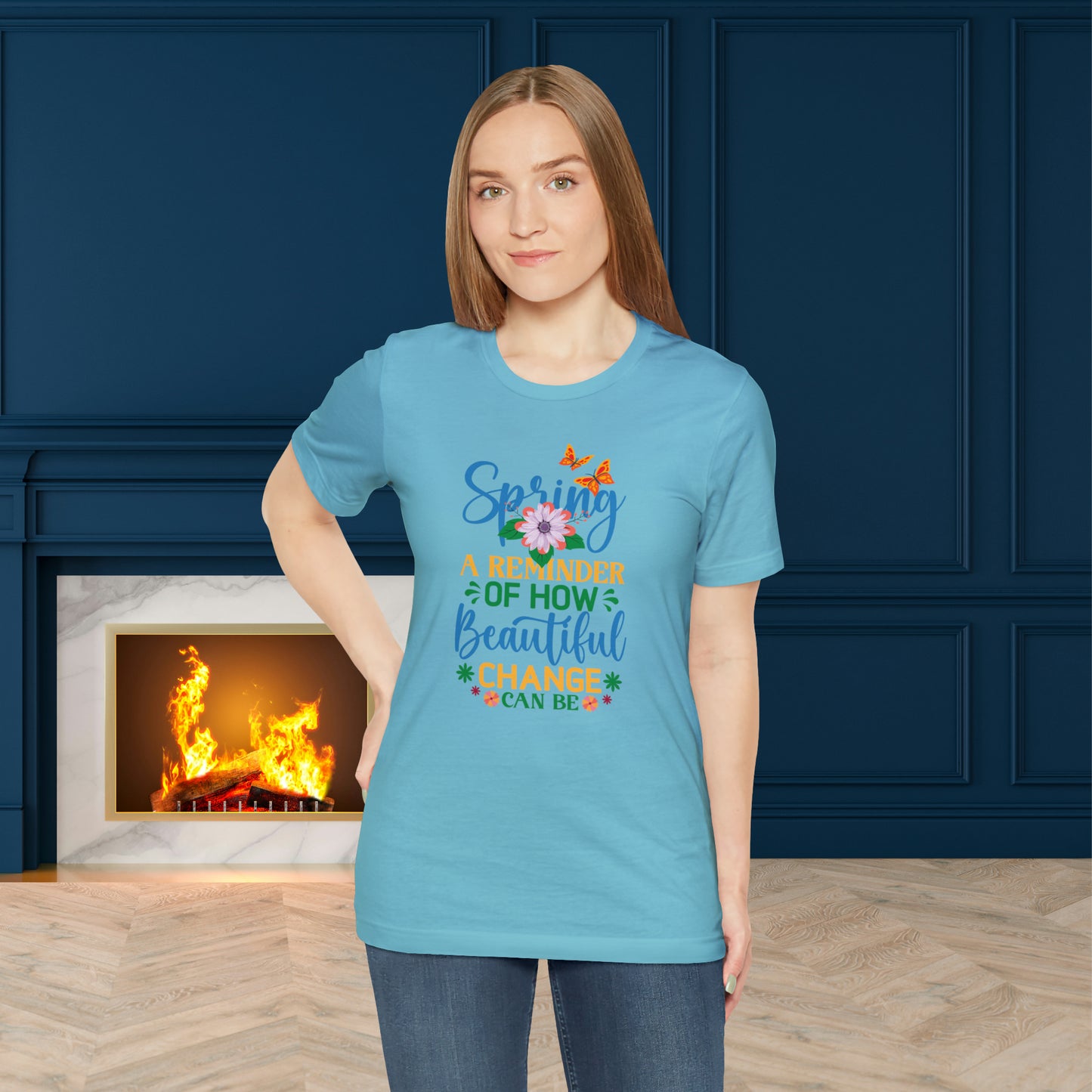 Spring Beautiful Change Unisex T-shirt, Spring Trendy Shirt.