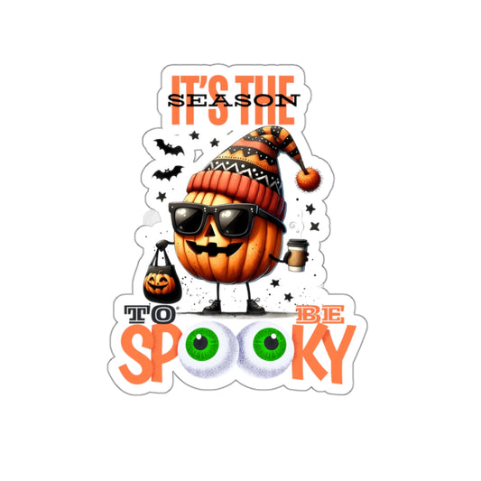 It's The Season To be Spooky Kiss-Cut Stickers, Spooky Vibes Happy Halloween Kiss-Cut Stickers, Happy Halloween Kiss-Cut Stickers, Spooky Season Kiss-Cut Stickers, Trick Or Treat Halloween Kiss-Cut Stickers.