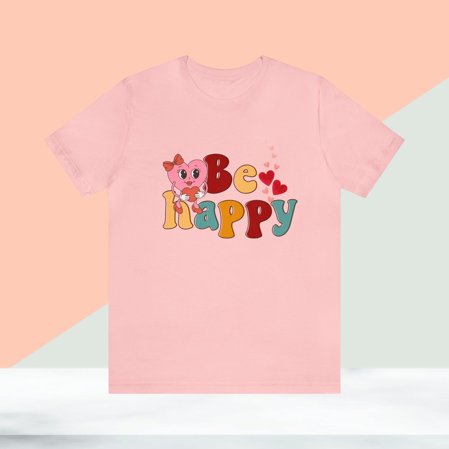 Happy valentines day Unisex Jersey Short Sleeve Tee